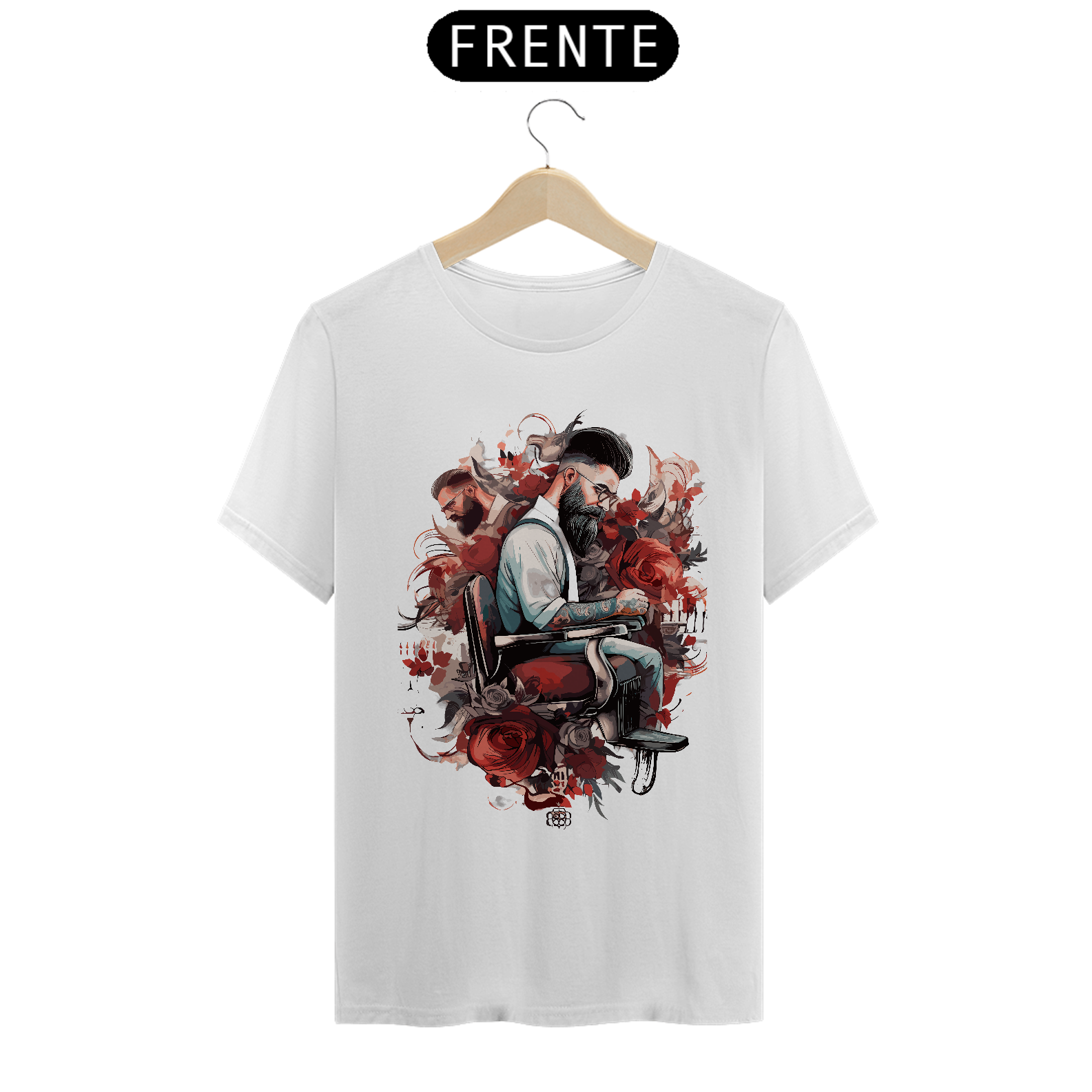Nome do produto  Camiseta Barbeiro Style
