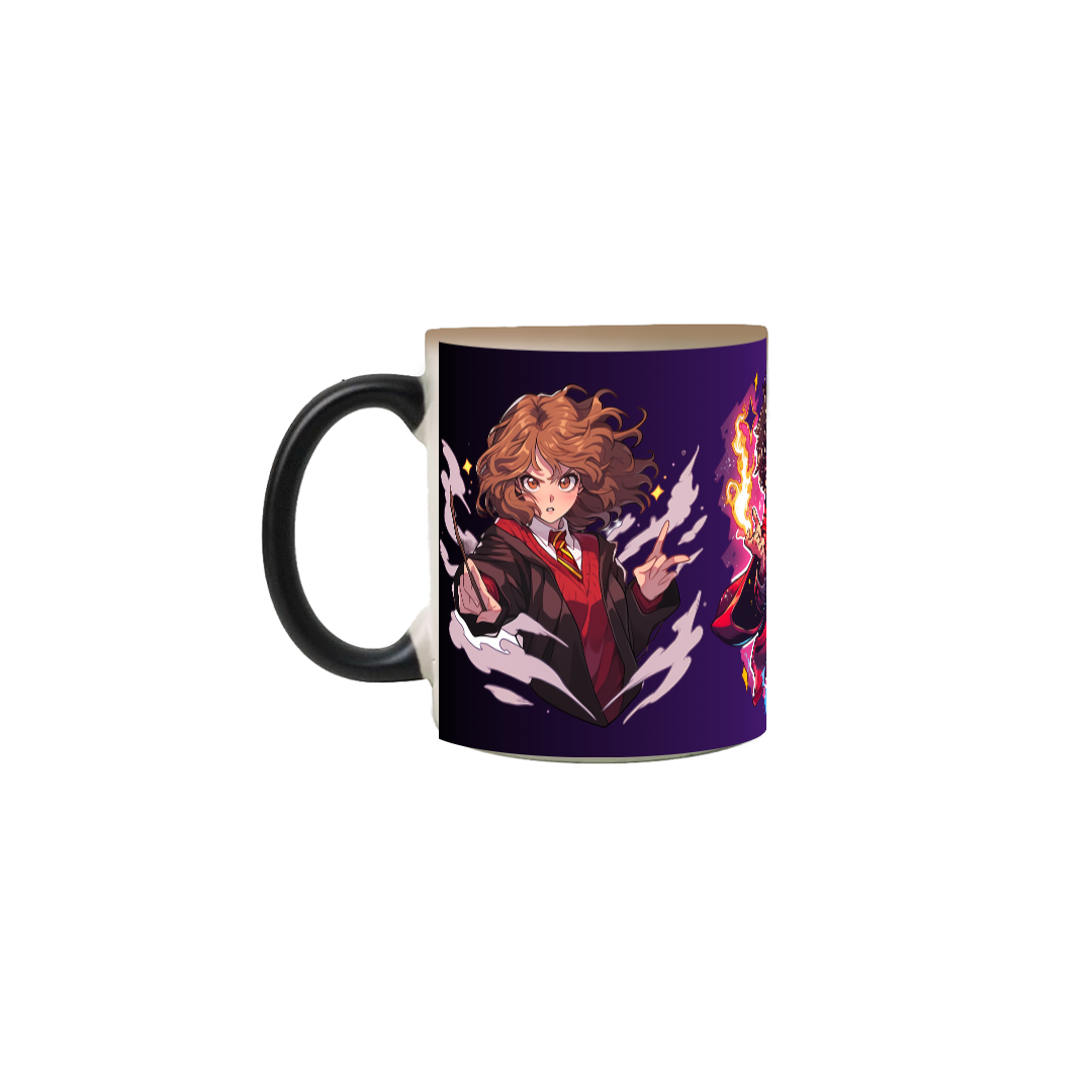 Nome do produto  Caneca Mágica Harry Potter Hermione Ron Weasley