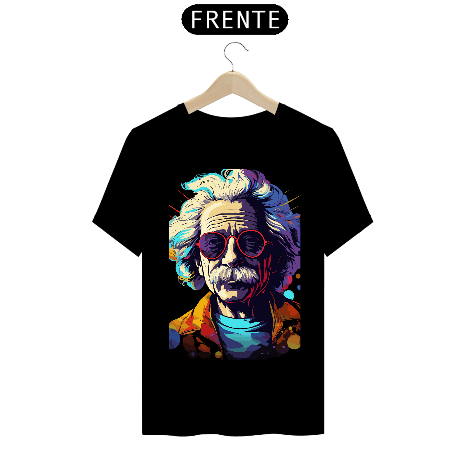 Nome do produto  Camiseta Albert einstein Casa Do Nerd