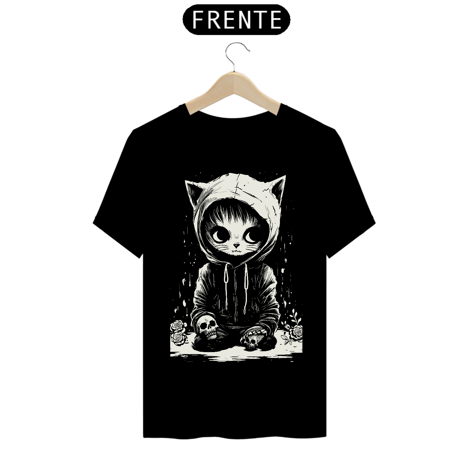 Nome do produto  Camiseta dark catboy 