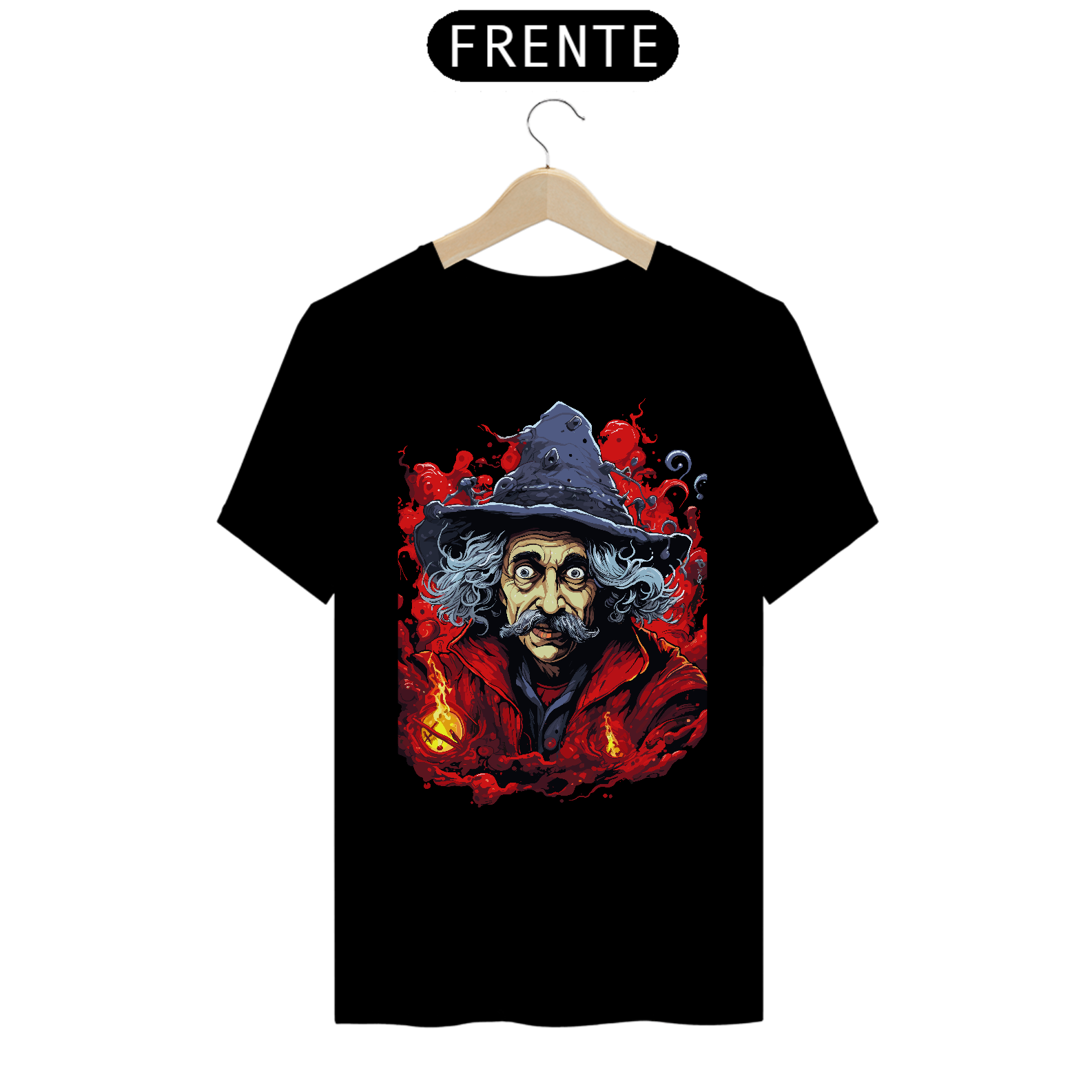 Nome do produto  Camiseta Mago Einstein