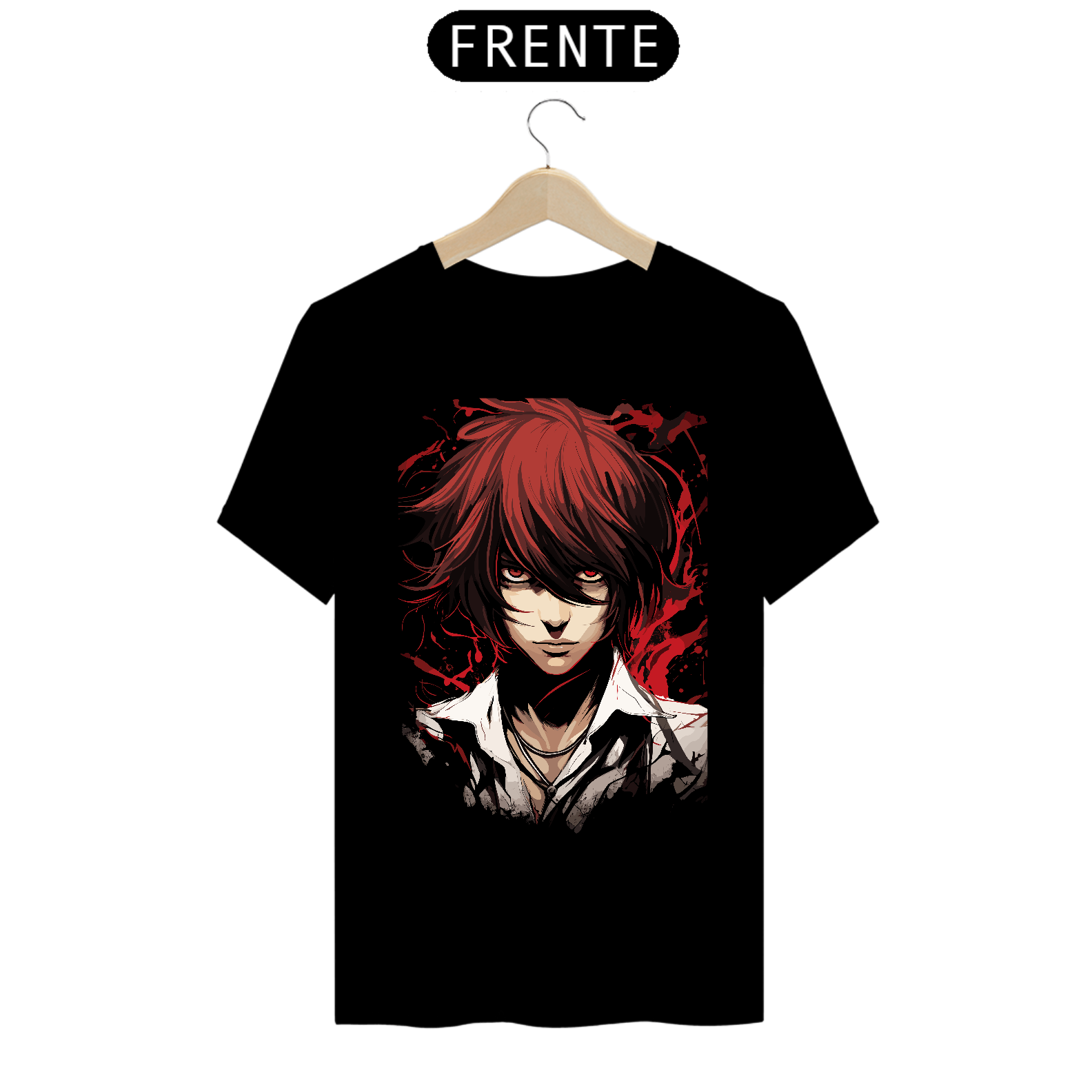 Nome do produto  Camiseta Kira Death Note 2