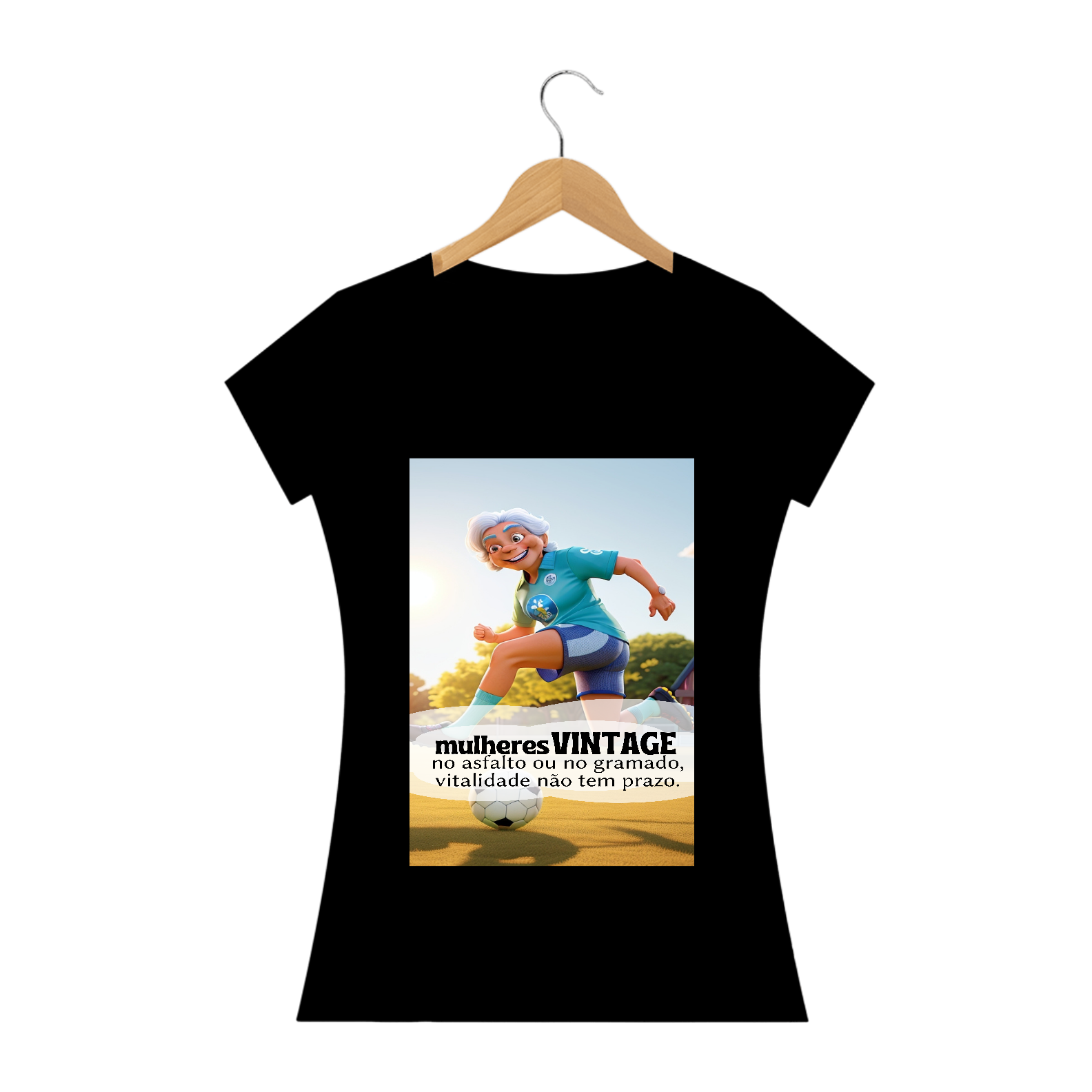 Camisa feminina 'Energia' - Adolescente Vintage