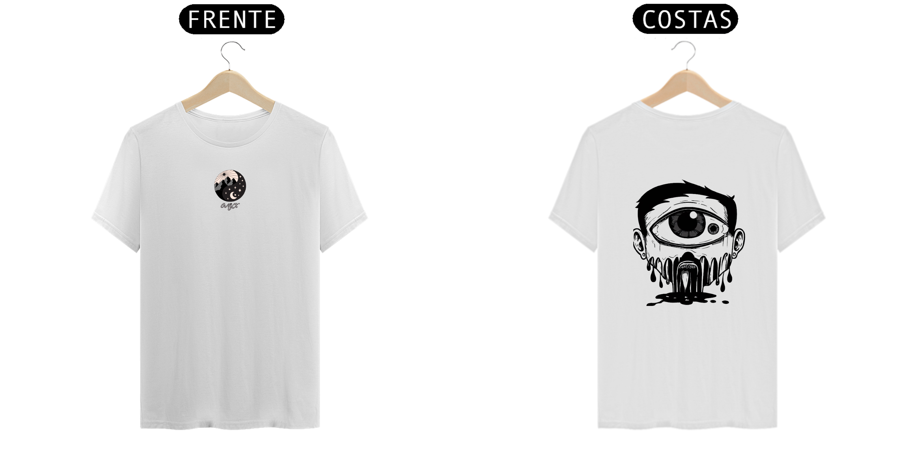 Nome do produto: CAMISA Homem com 2 OLHOS