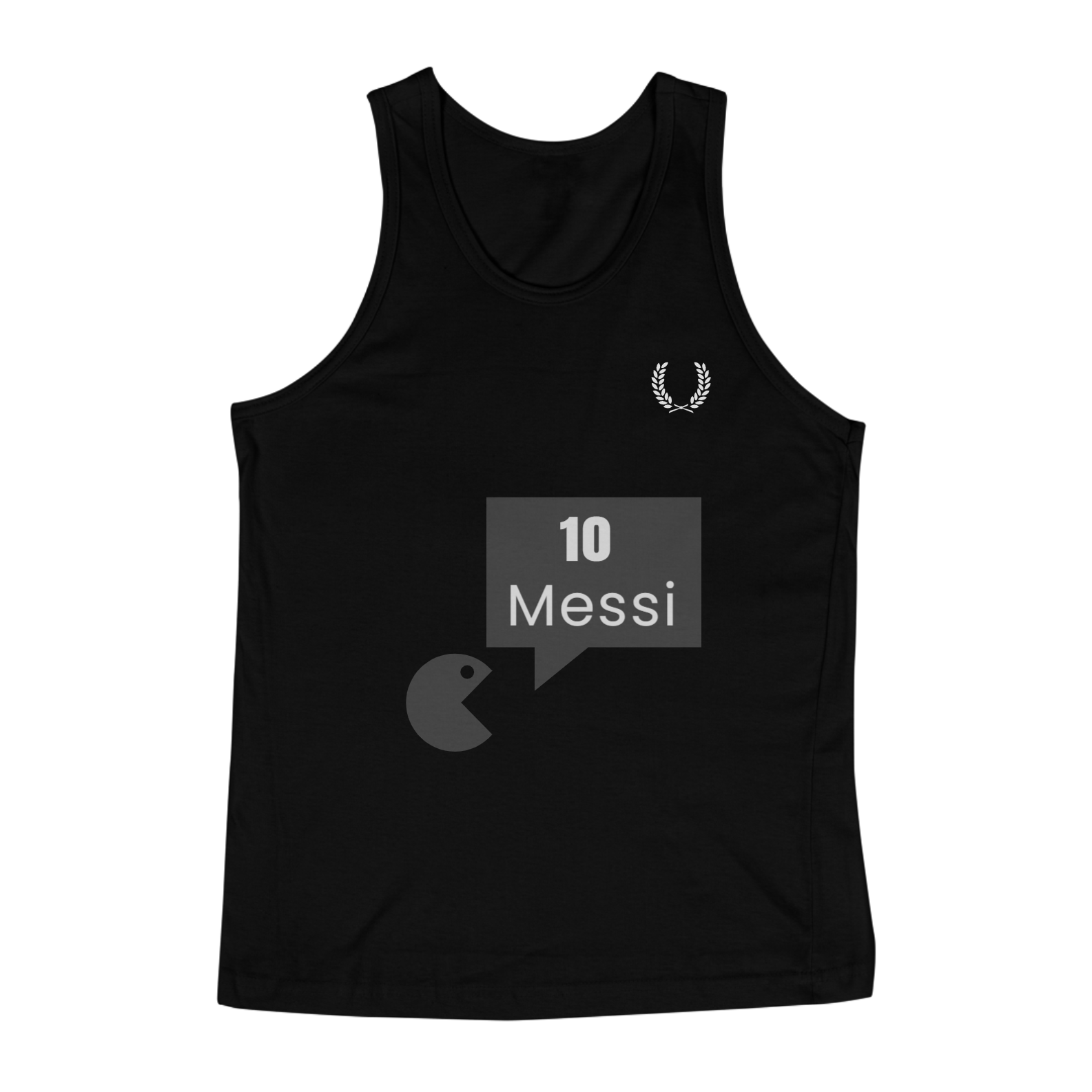 Nome do produto  Regata Pac-Man Messi