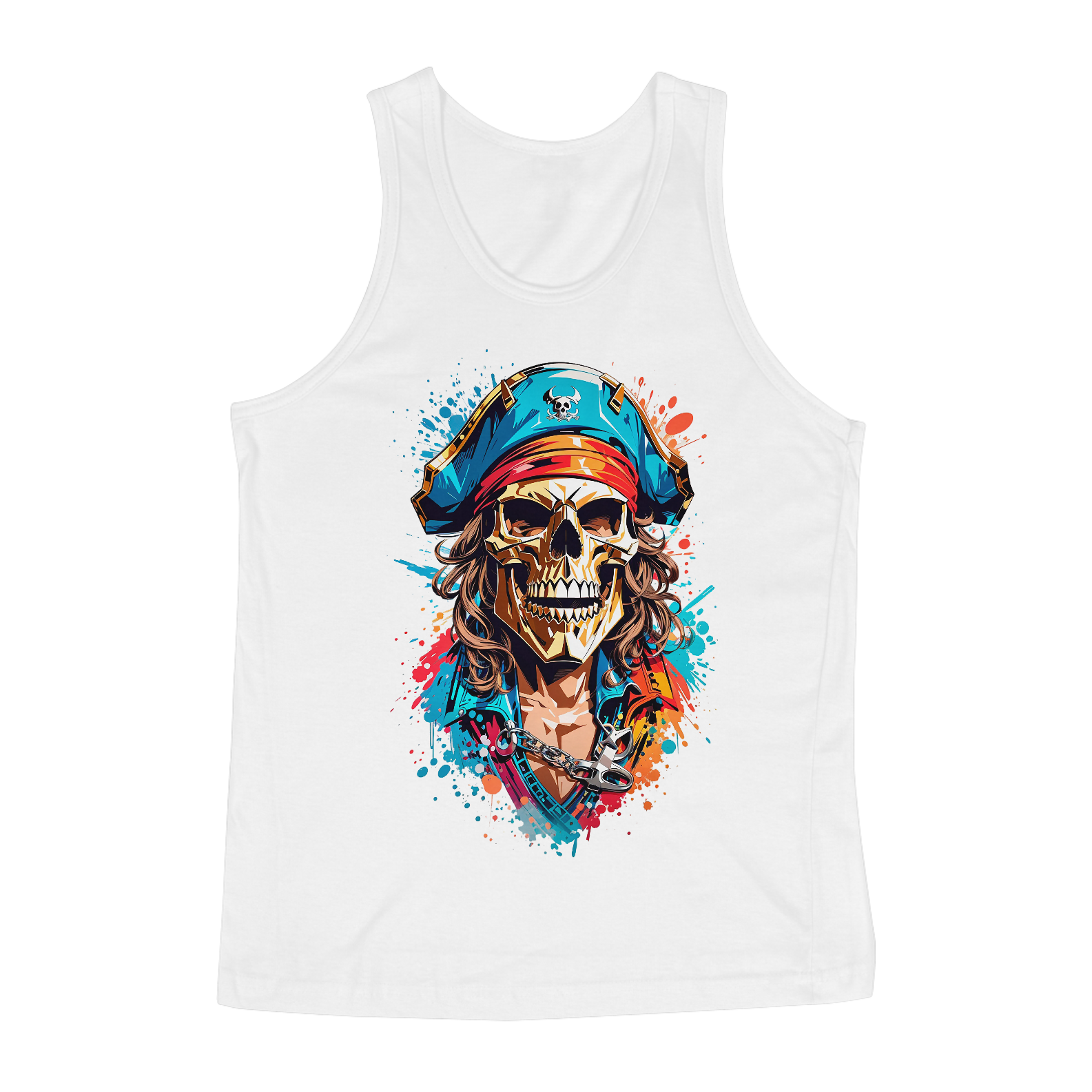 0000126 - Regata Grafitti Art 021 Caveira Pirata