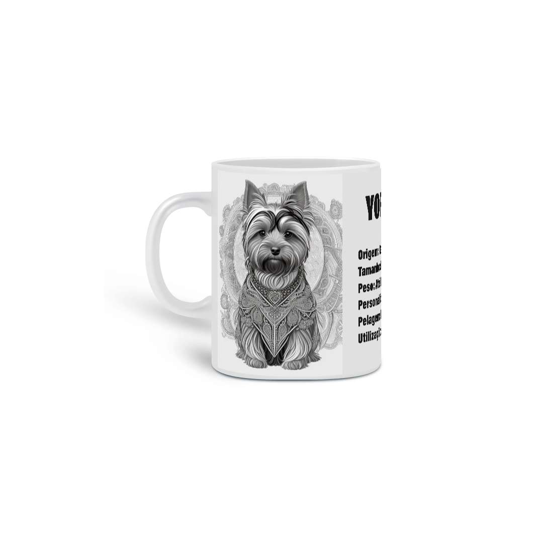 0000259 -  Caneca Pet Dog 005 Yorkshire Terrier