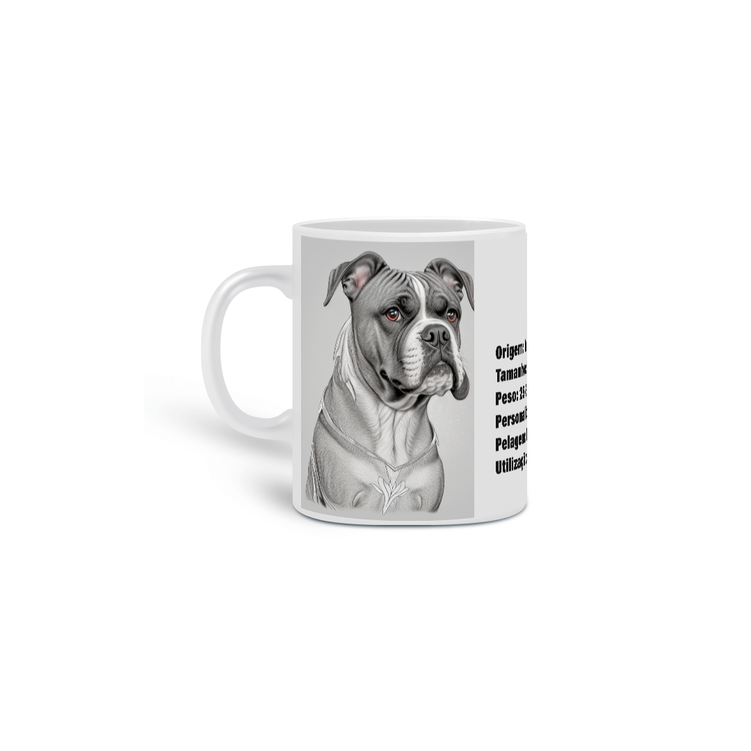 0000263 -  Caneca Pet Dog 009 Boxer