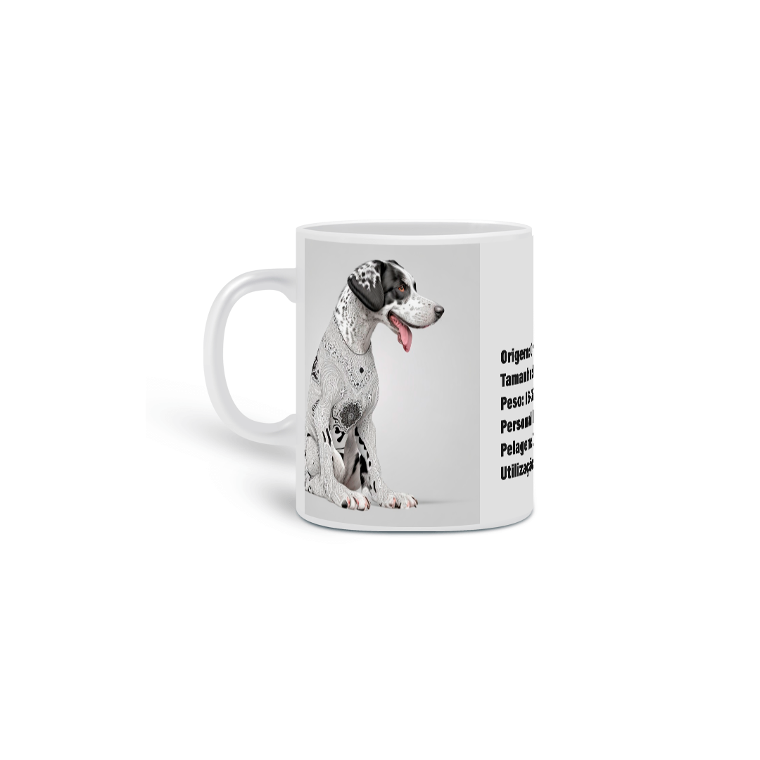 0000272 -  Caneca Pet Dog 018 Dalmata