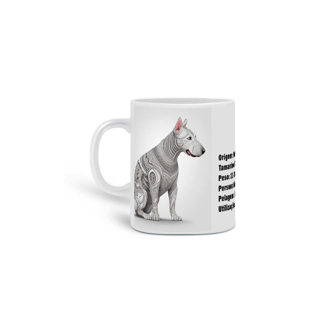 0000275 -  Caneca Pet Dog 021 Bull Terrier