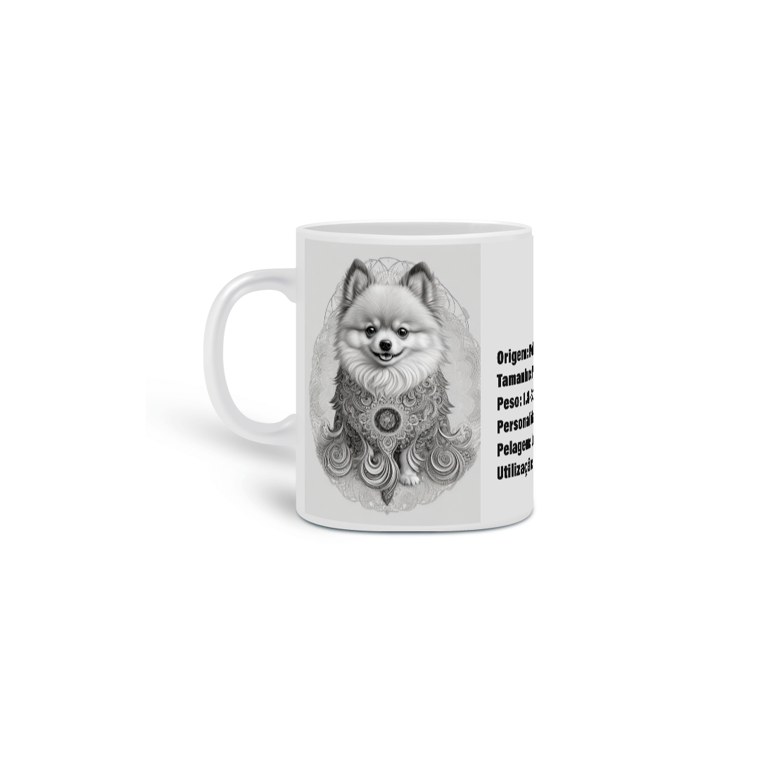 0000276 -  Caneca Pet Dog 022 Pomerânia