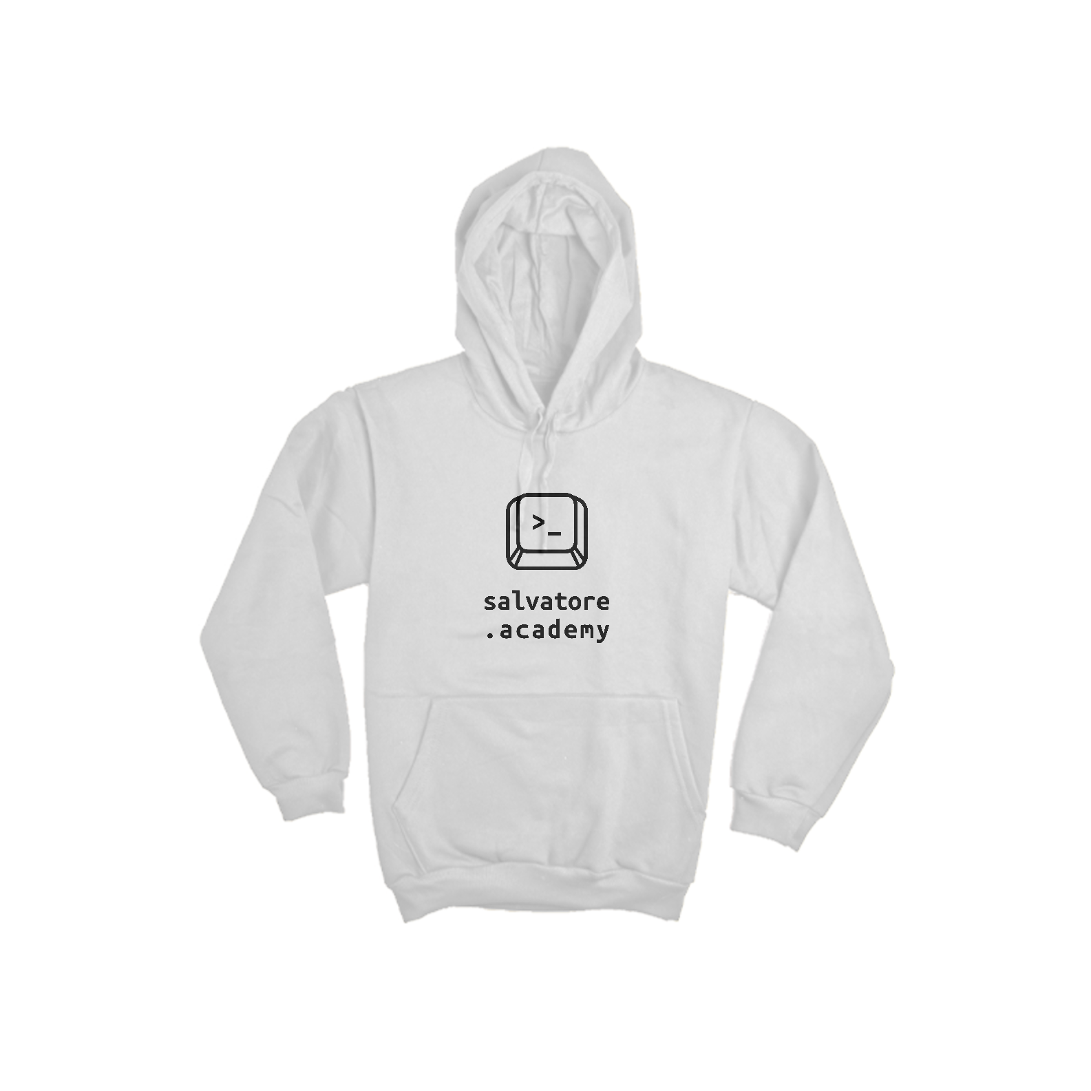 Moletom Salvatore Academy - Logo Branco