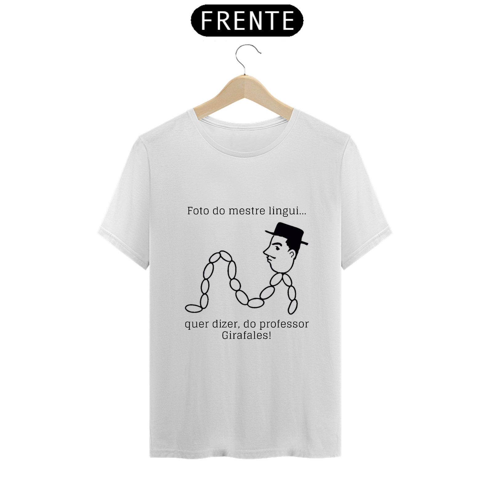 Camiseta - Foto do mestre linguiça