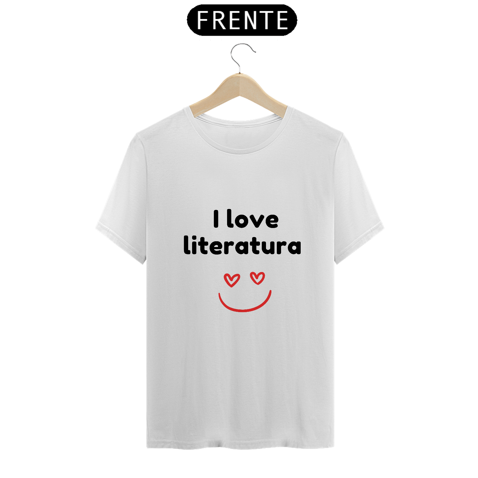 Camiseta - I love literatura