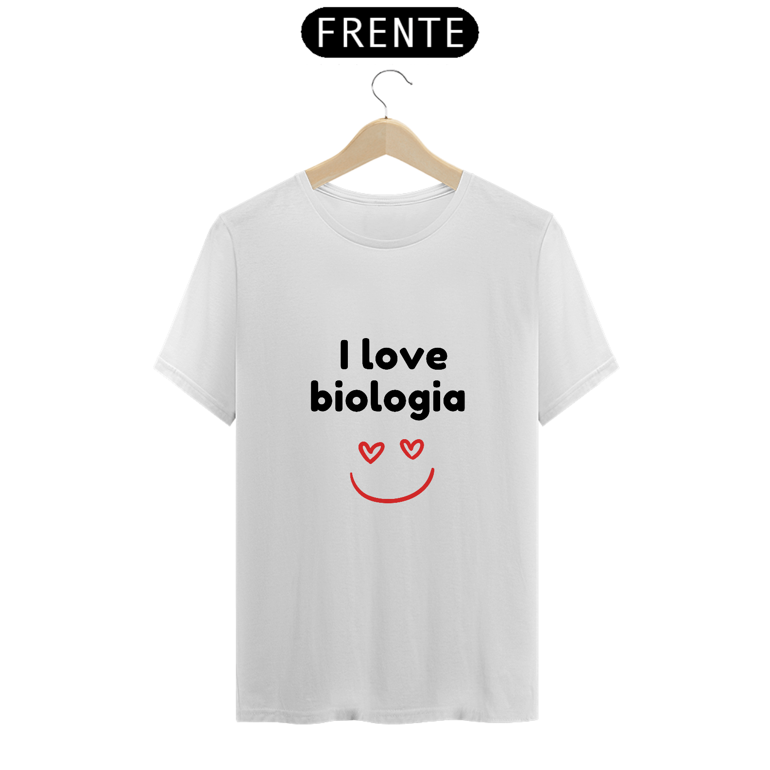 Camiseta - I love biologia