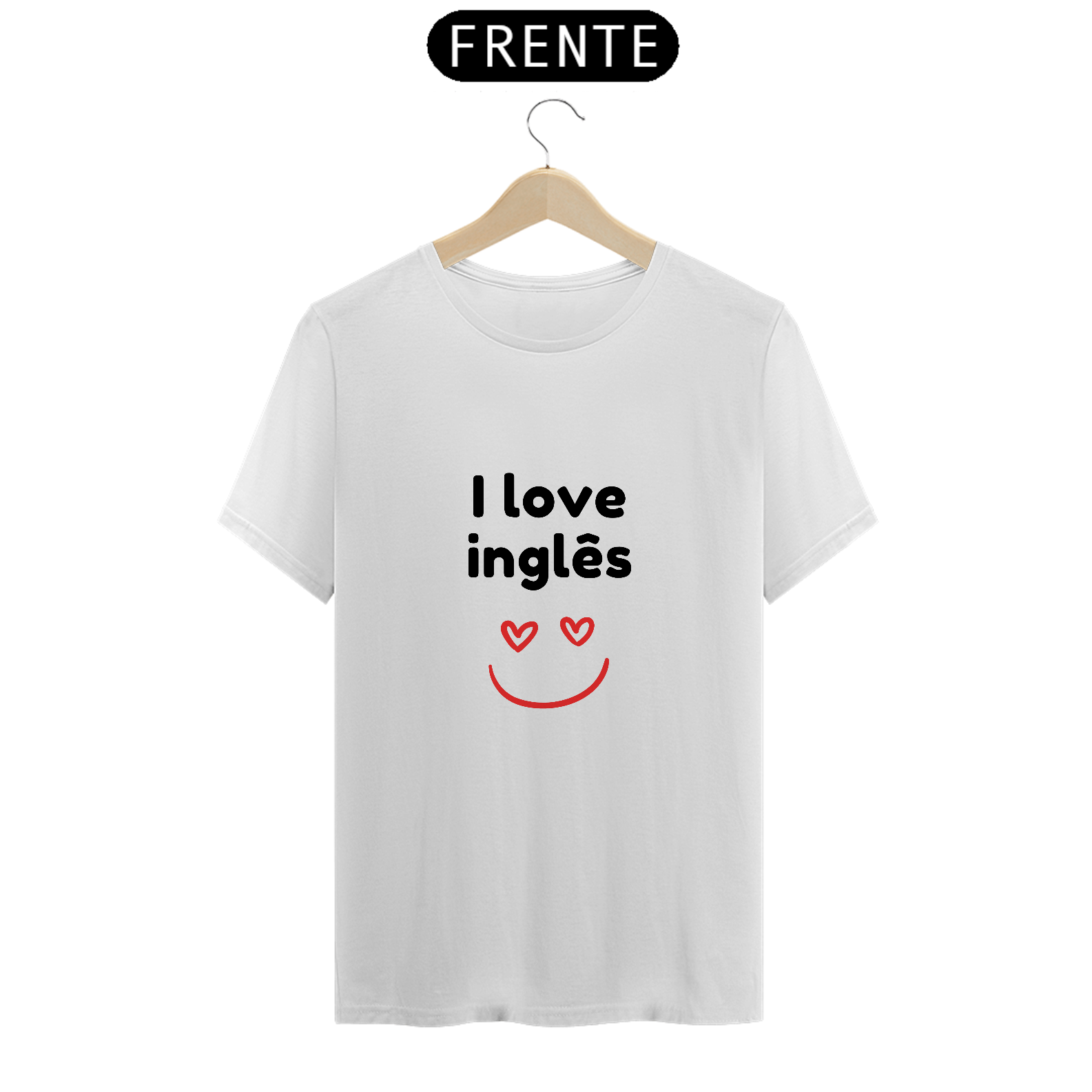 Camiseta - I love inglês