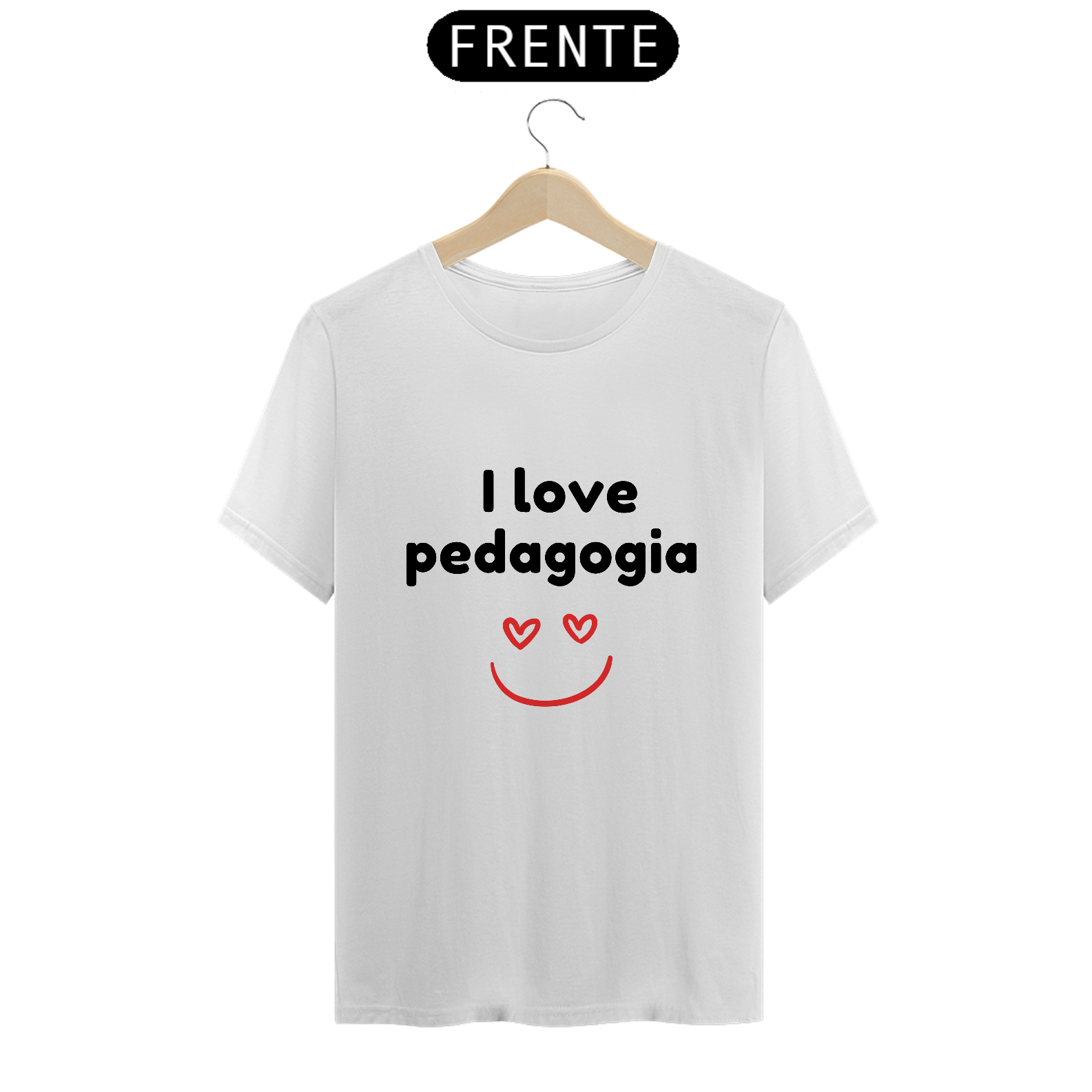 Camiseta - I love pedagogia