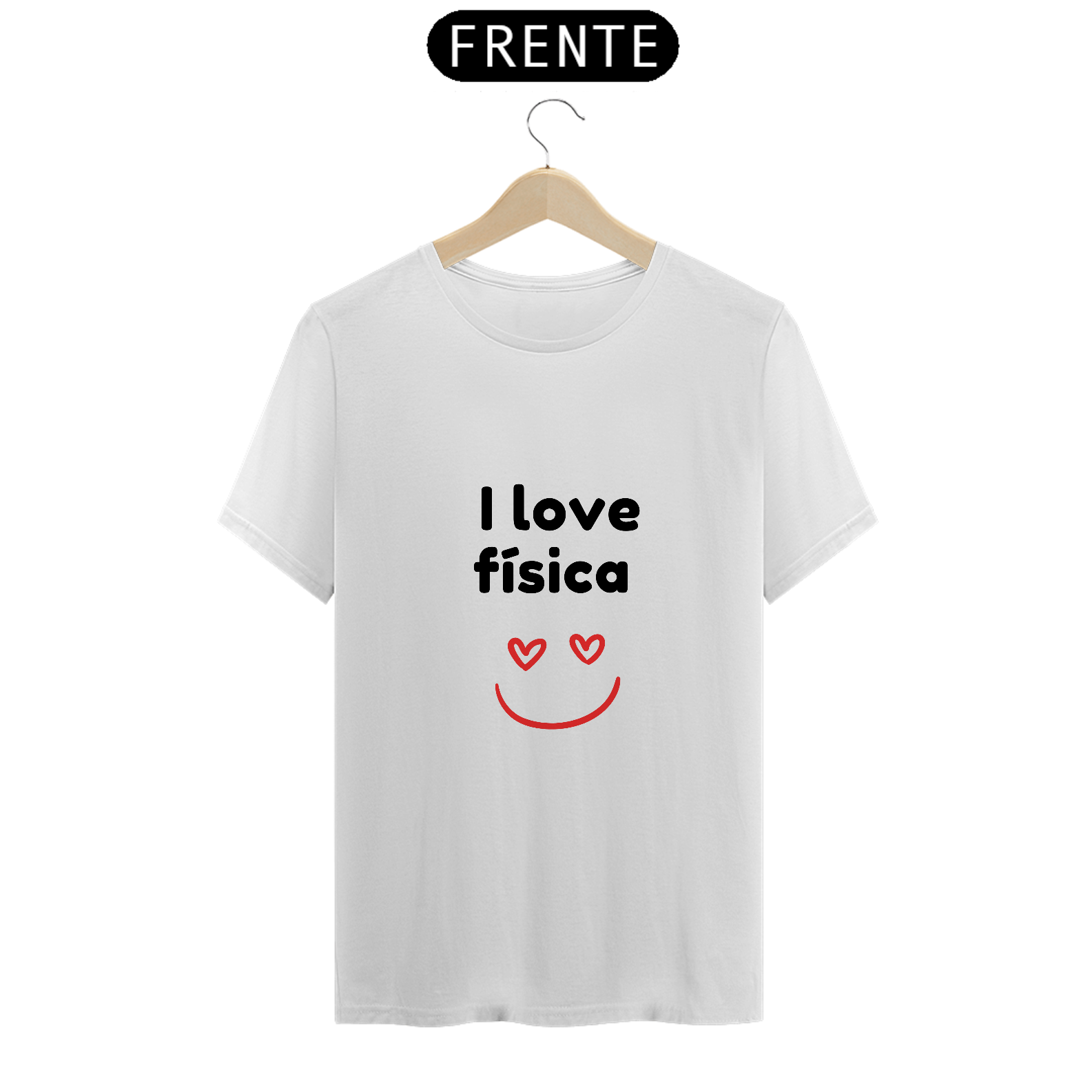 Camiseta - I love física