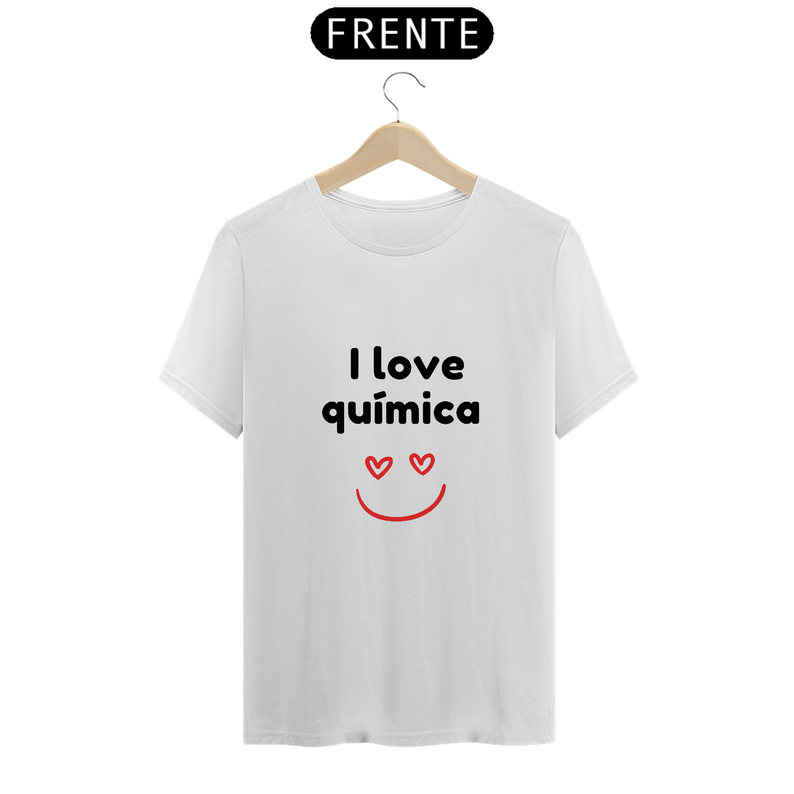Nome do produto: Camiseta - I love química
