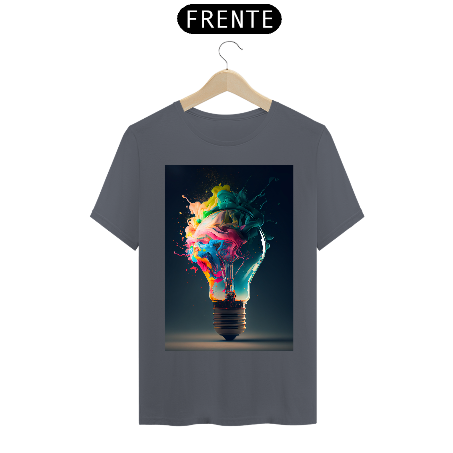 CAMISETA ESTAMPADA LAMPADA INTELIGENTE