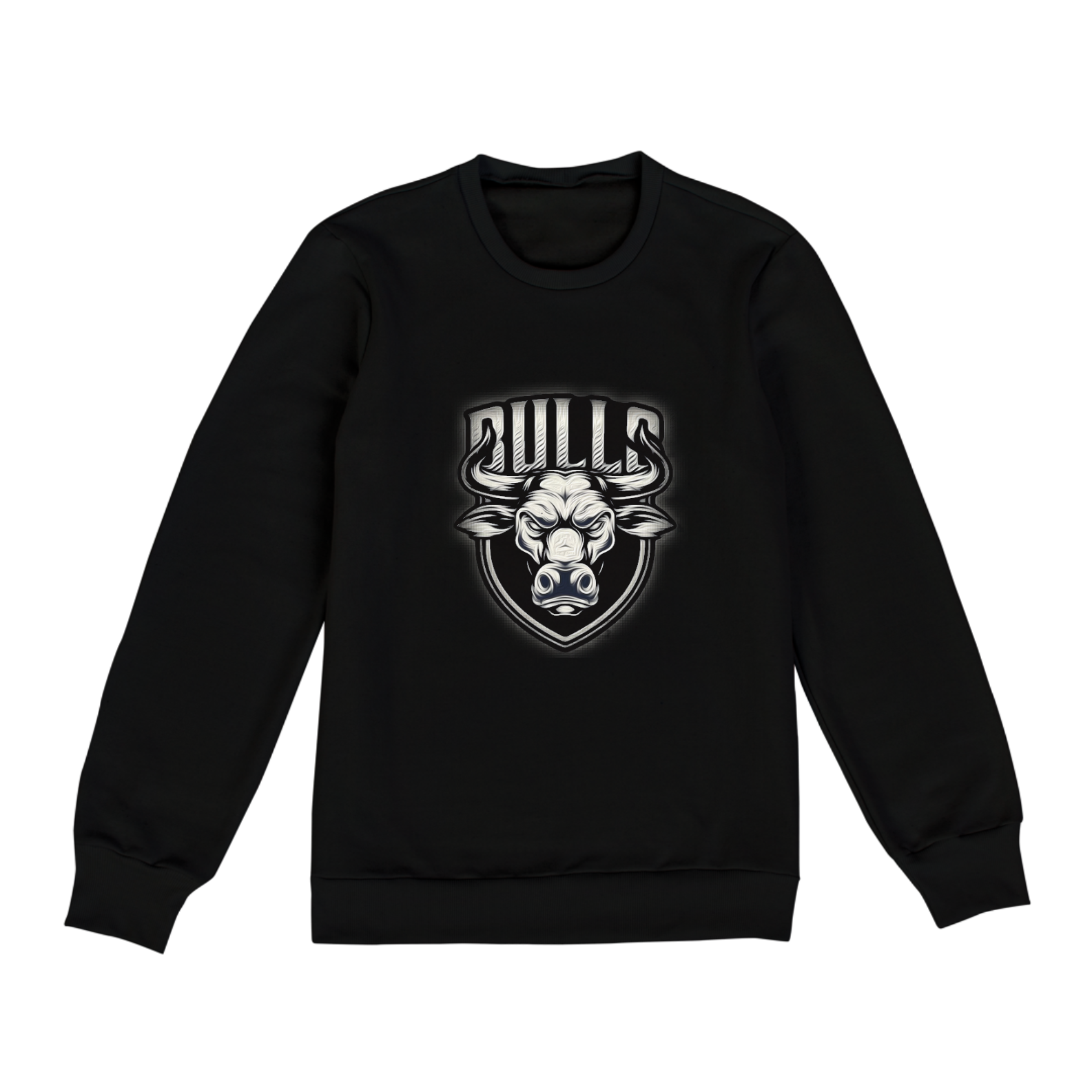 MOLETOM UNISEX BLACK BULLS