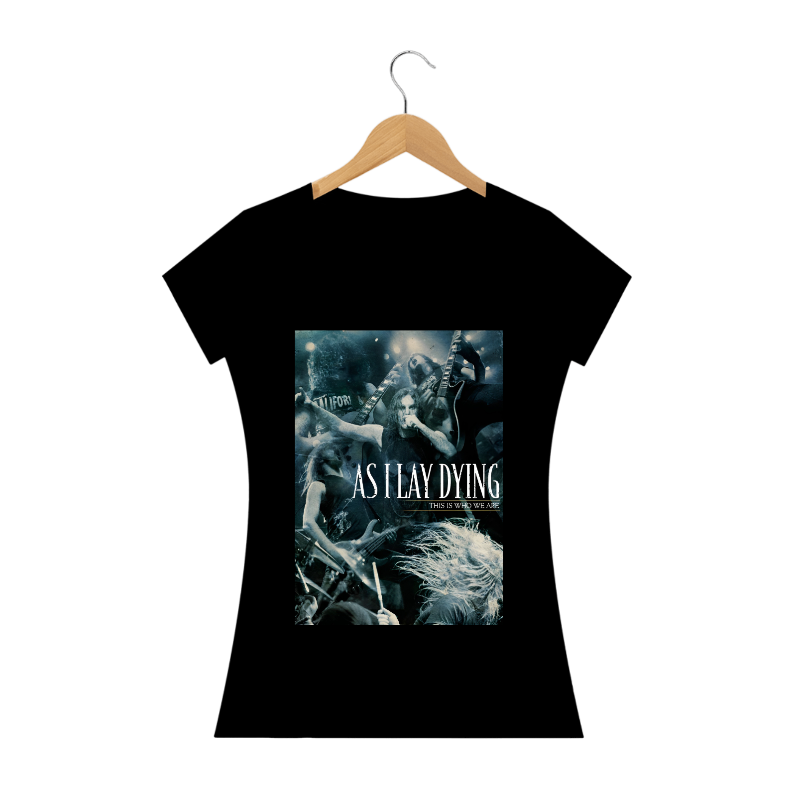 Camiseta Baby Look Prime Feminina - As I Lay Dying - This Is Who We Are