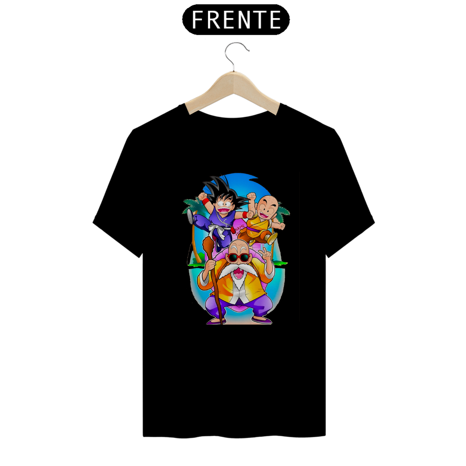 Camiseta Dragon Ball Z Aquarela SUPER PROMOÇÃO