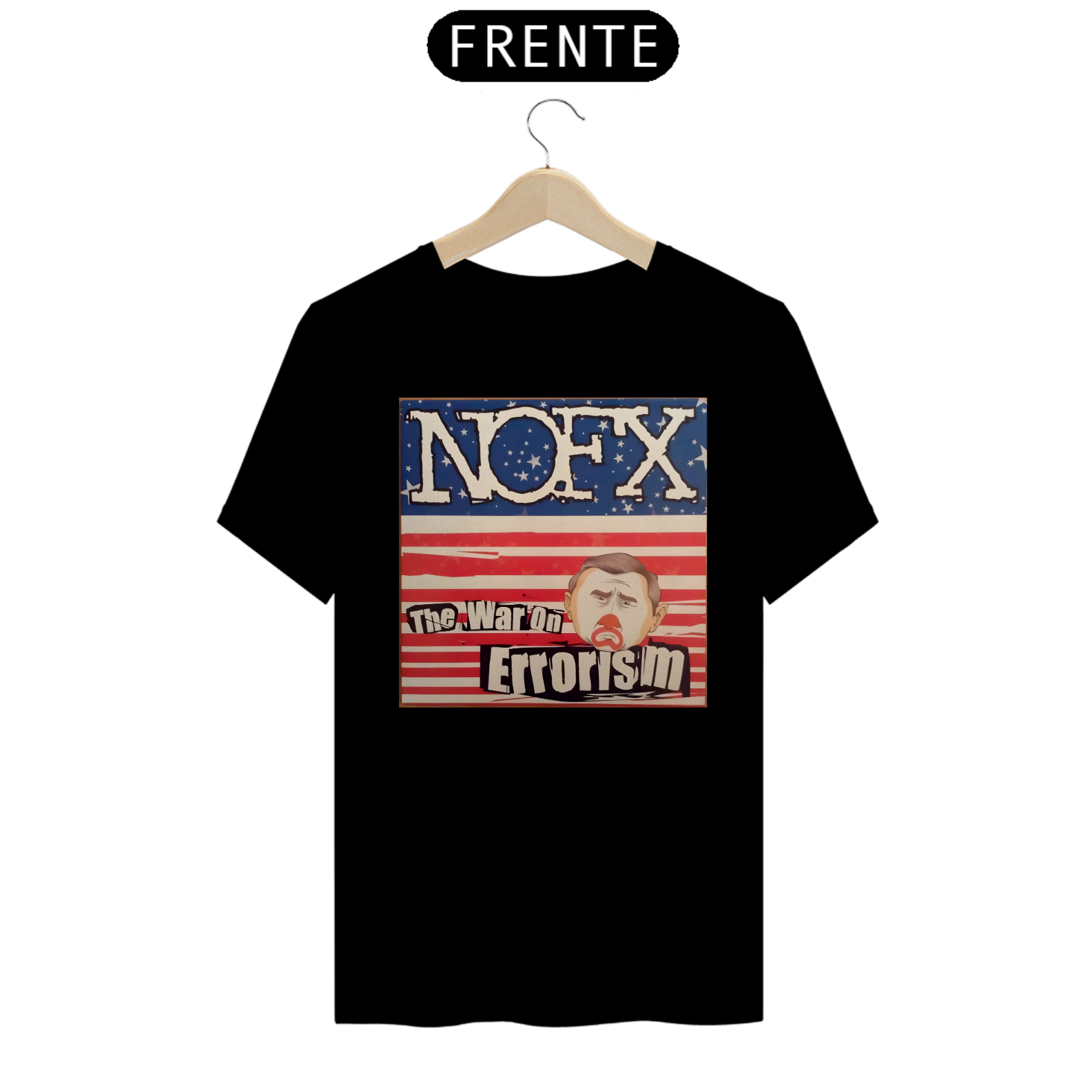 Nome do produto: Camiseta NOFX Álbum The War On Errorism