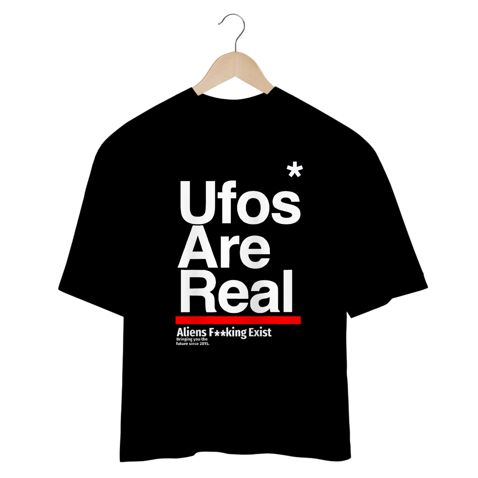 Camiseta Ufos Are Real Oversized  CAMISETA OVERSIZED  PREMIUM