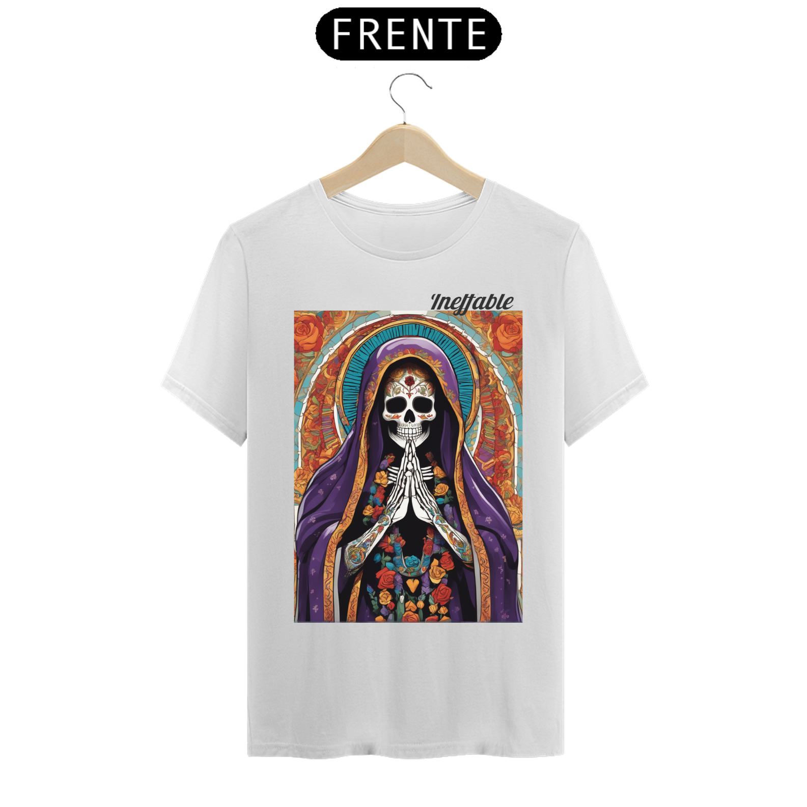 Nome do produto: Camiseta Santa Muerte