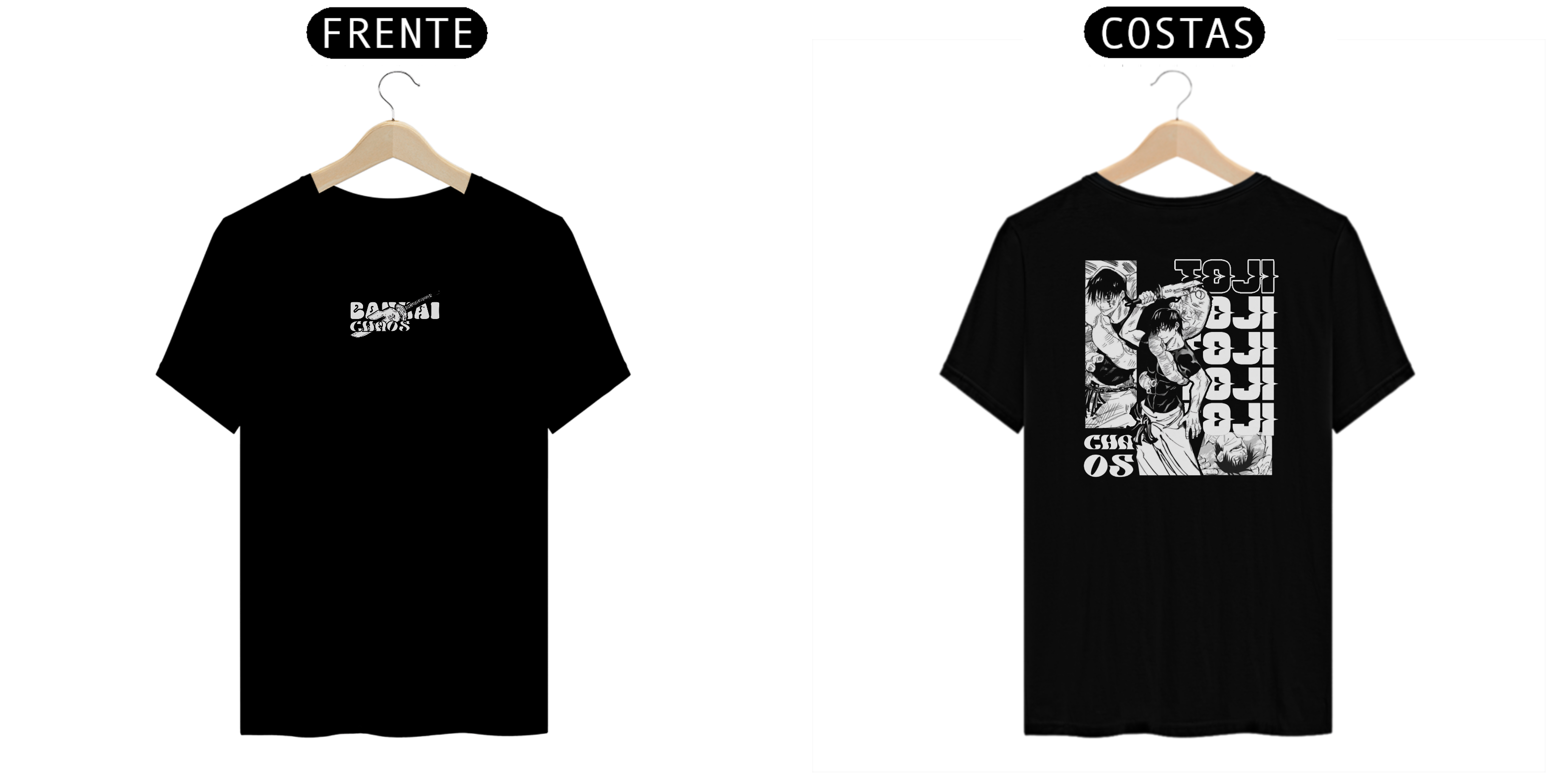 Camisa Chaos - Toji fushiguro