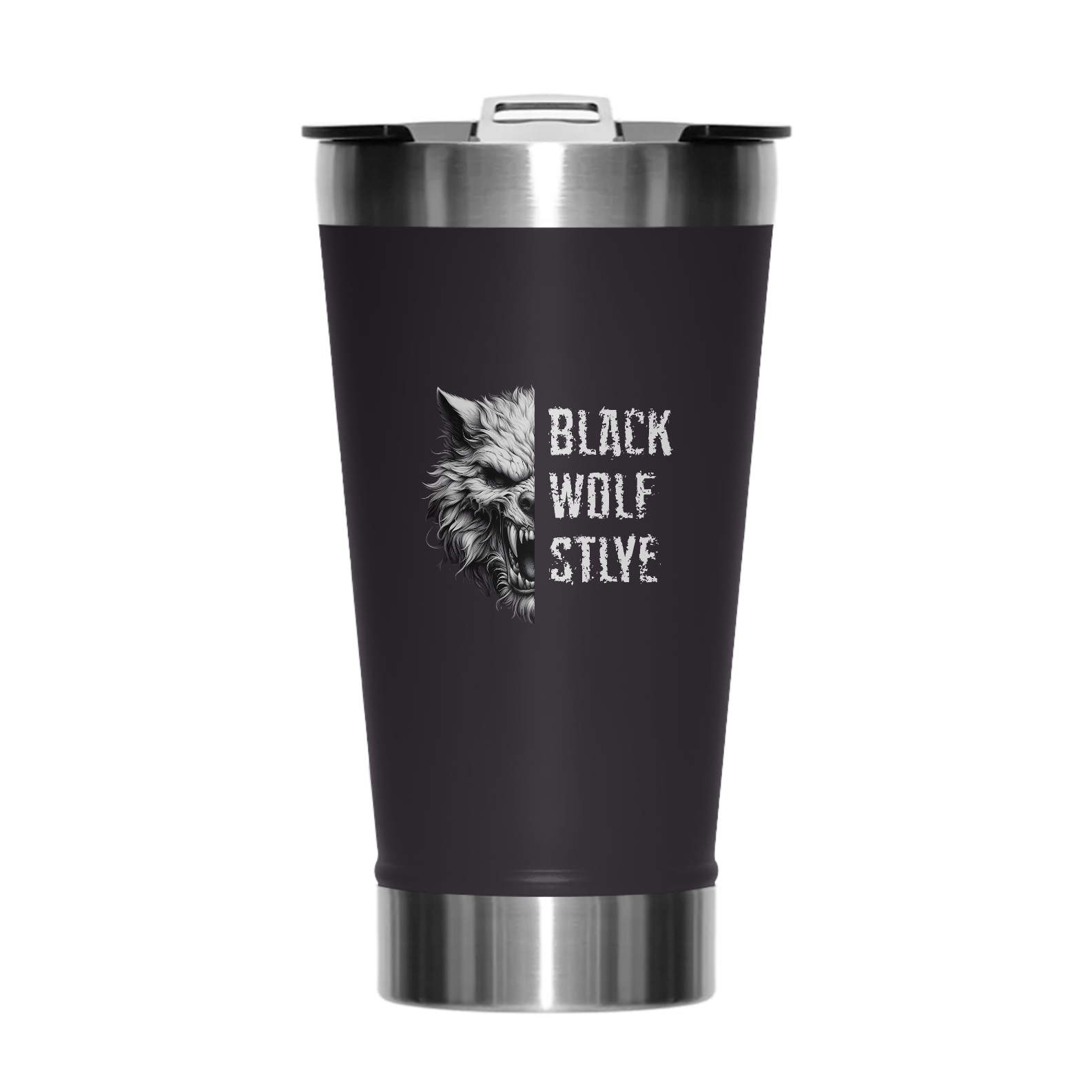 Copo Térmico - Black Wolf Style