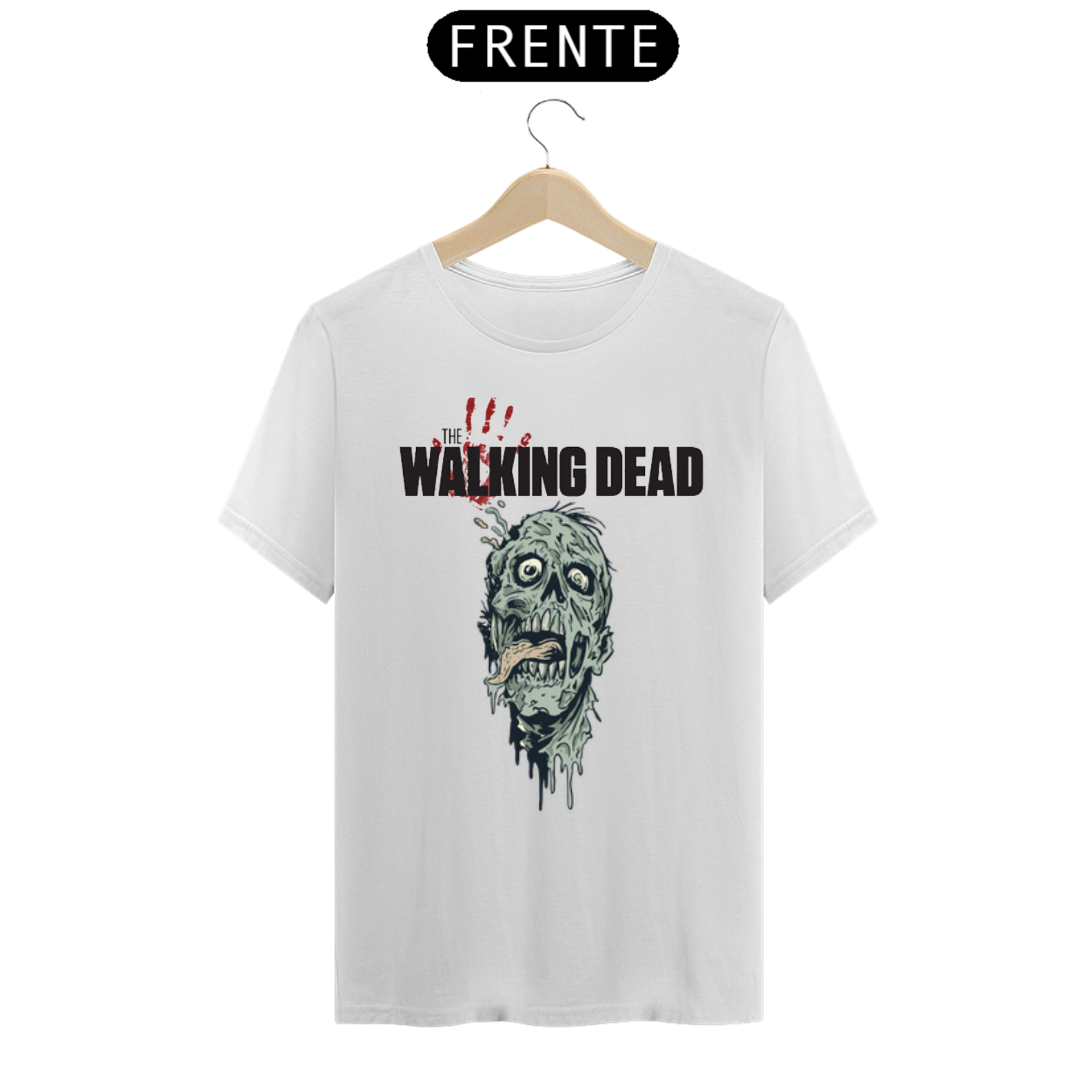 Nome do produto  Camiseta série The Walking Dead