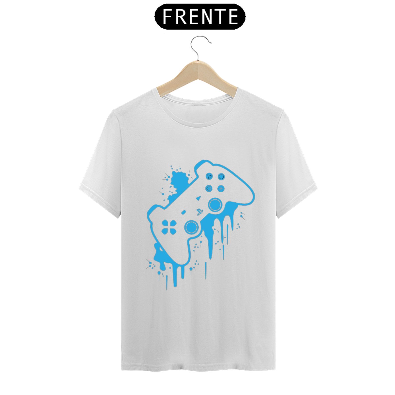 Nome do produto  Camiseta controle