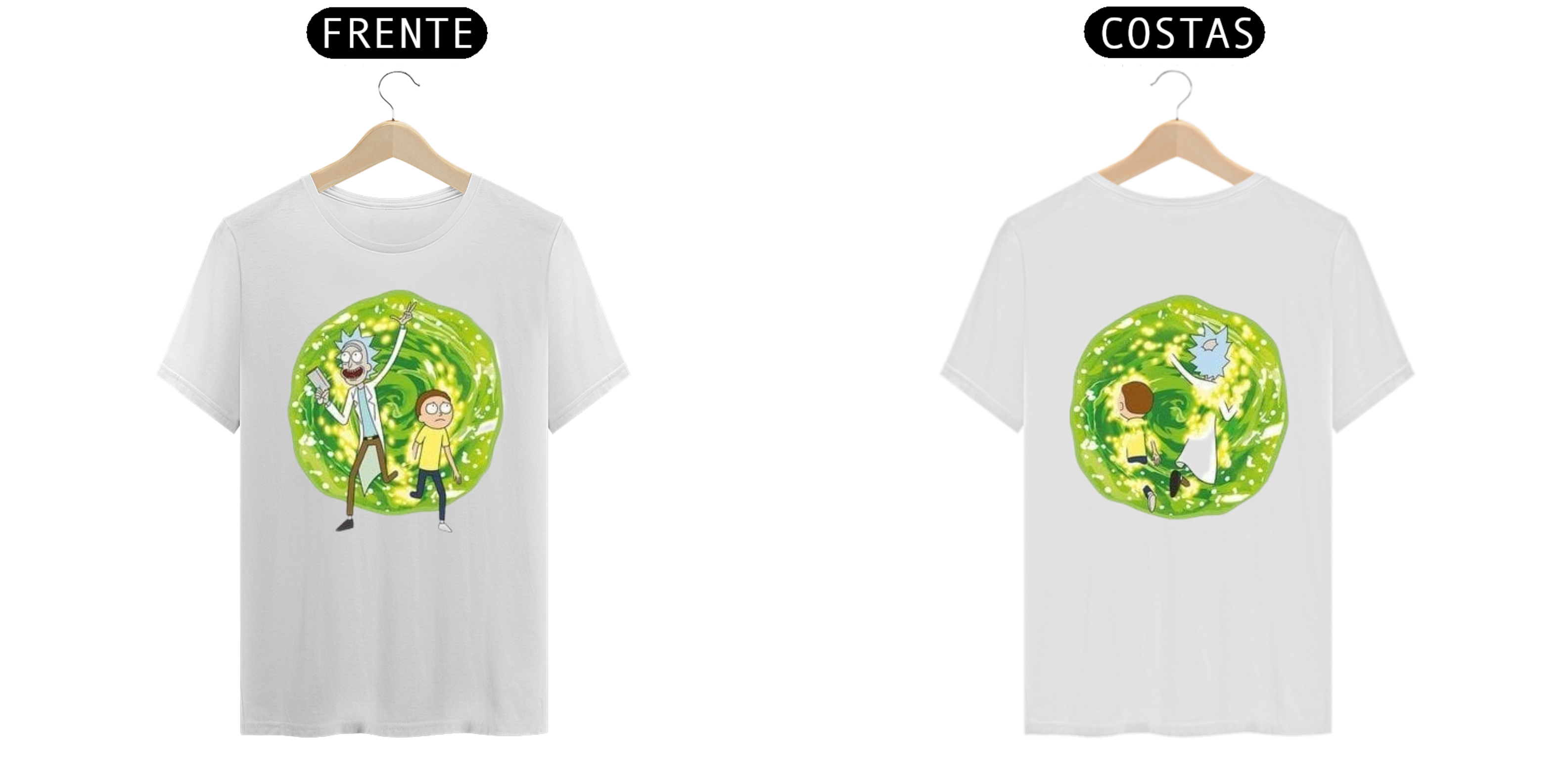 Nome do produto  Camiseta rick and morty 