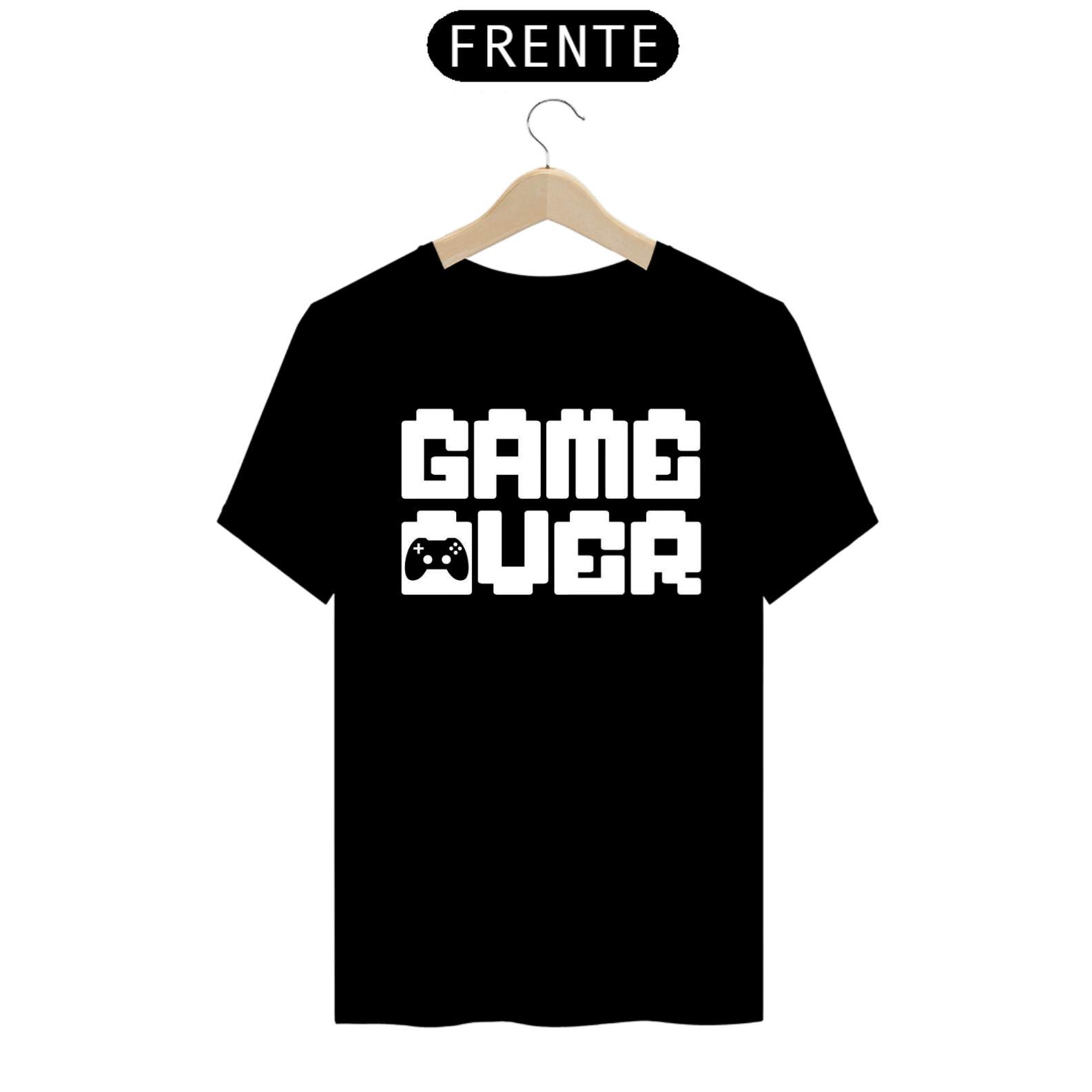 Nome do produto  Camiseta Gamer Over
