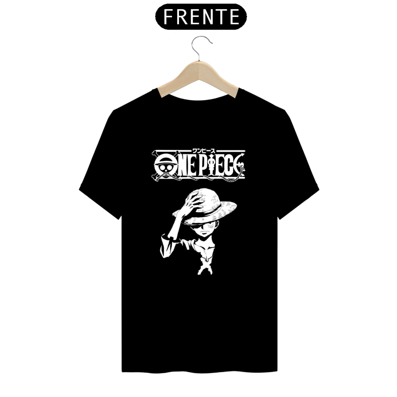 Nome do produto  Camiseta Luffy anime One Piece