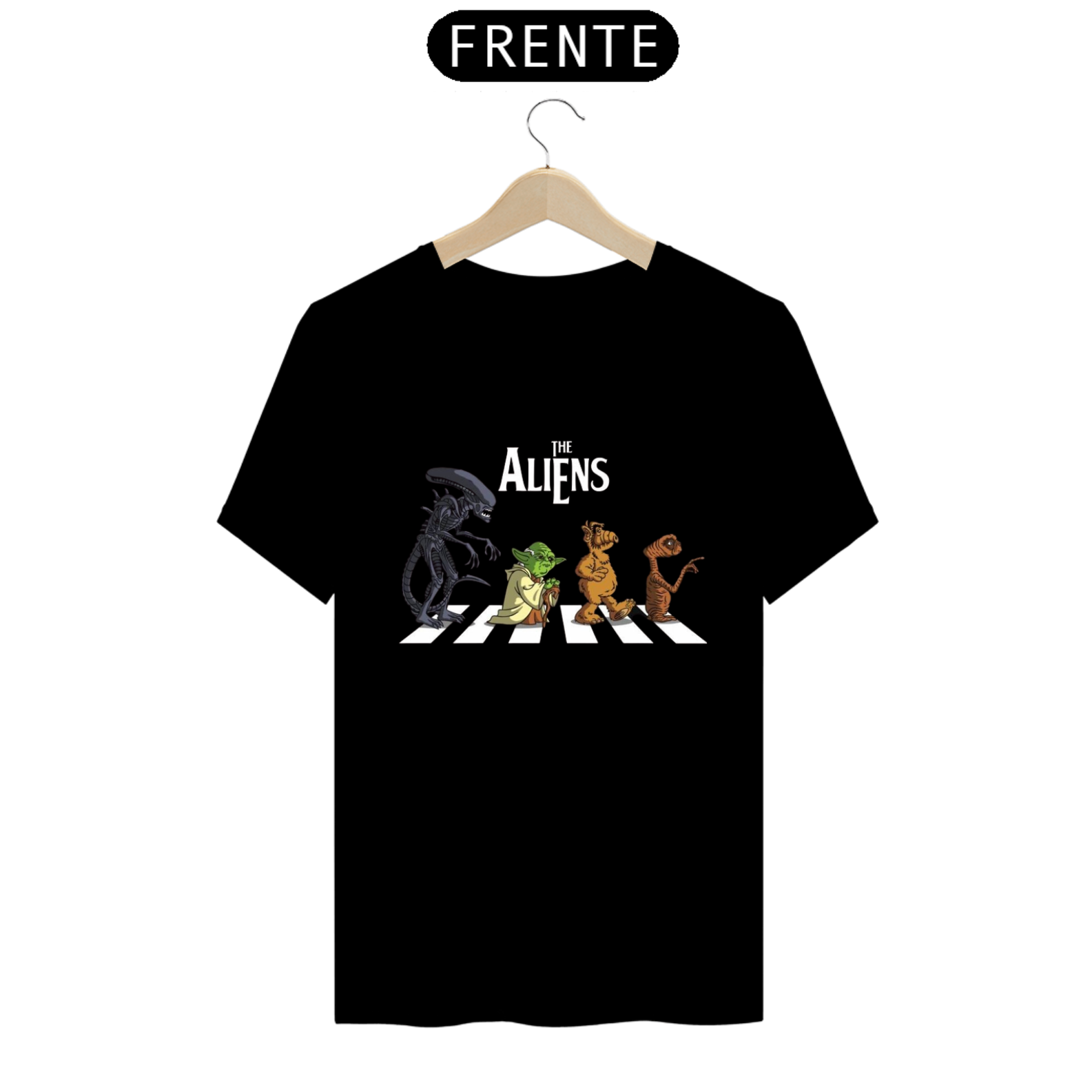 Nome do produto  Camiseta Aliens