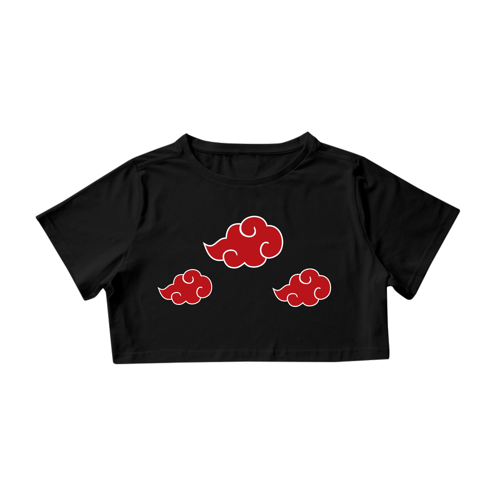 Nome do produto  Cropped Nuvem da Akatsuki 