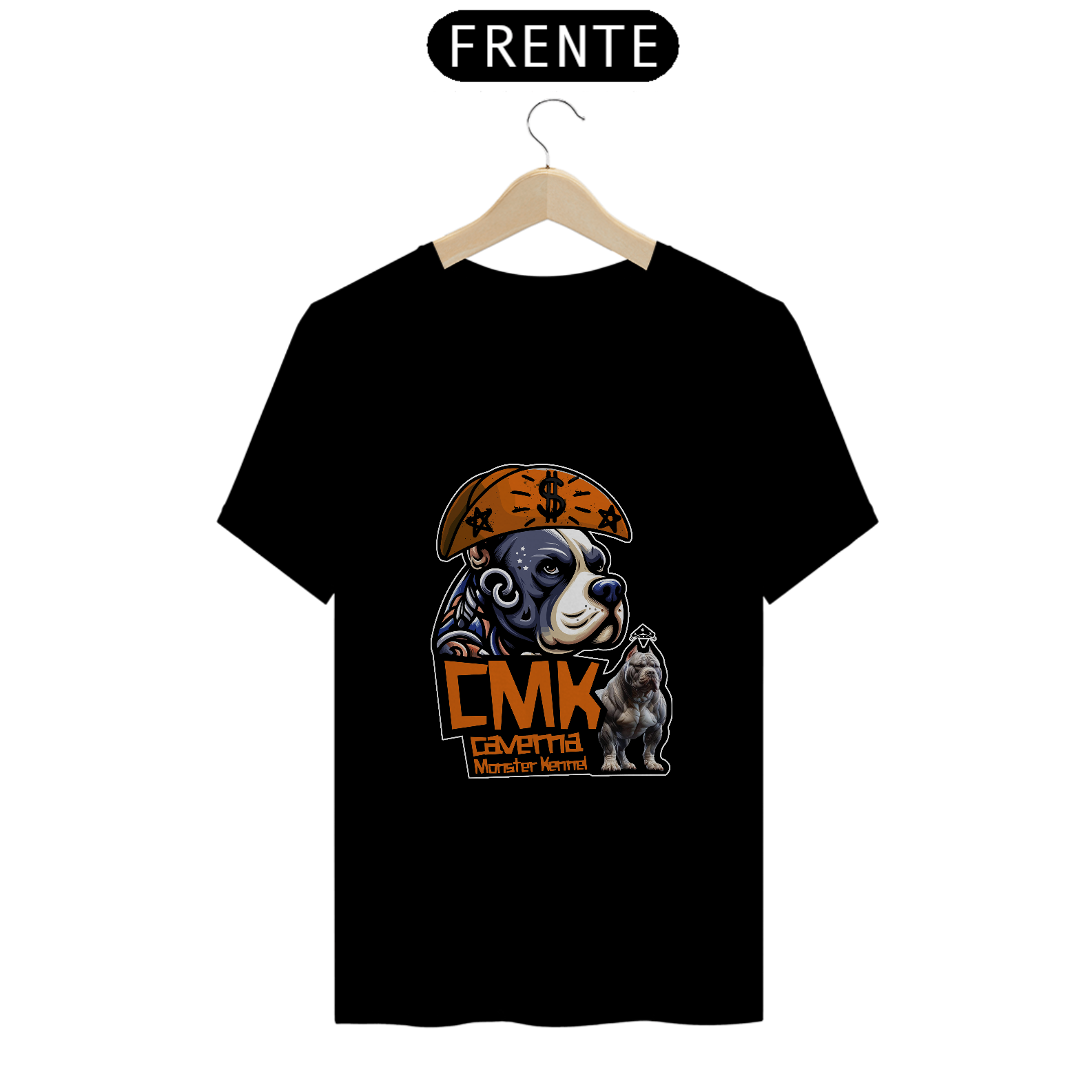 Nome do produto: Camiseta CMK - Caverna Monster Kennel