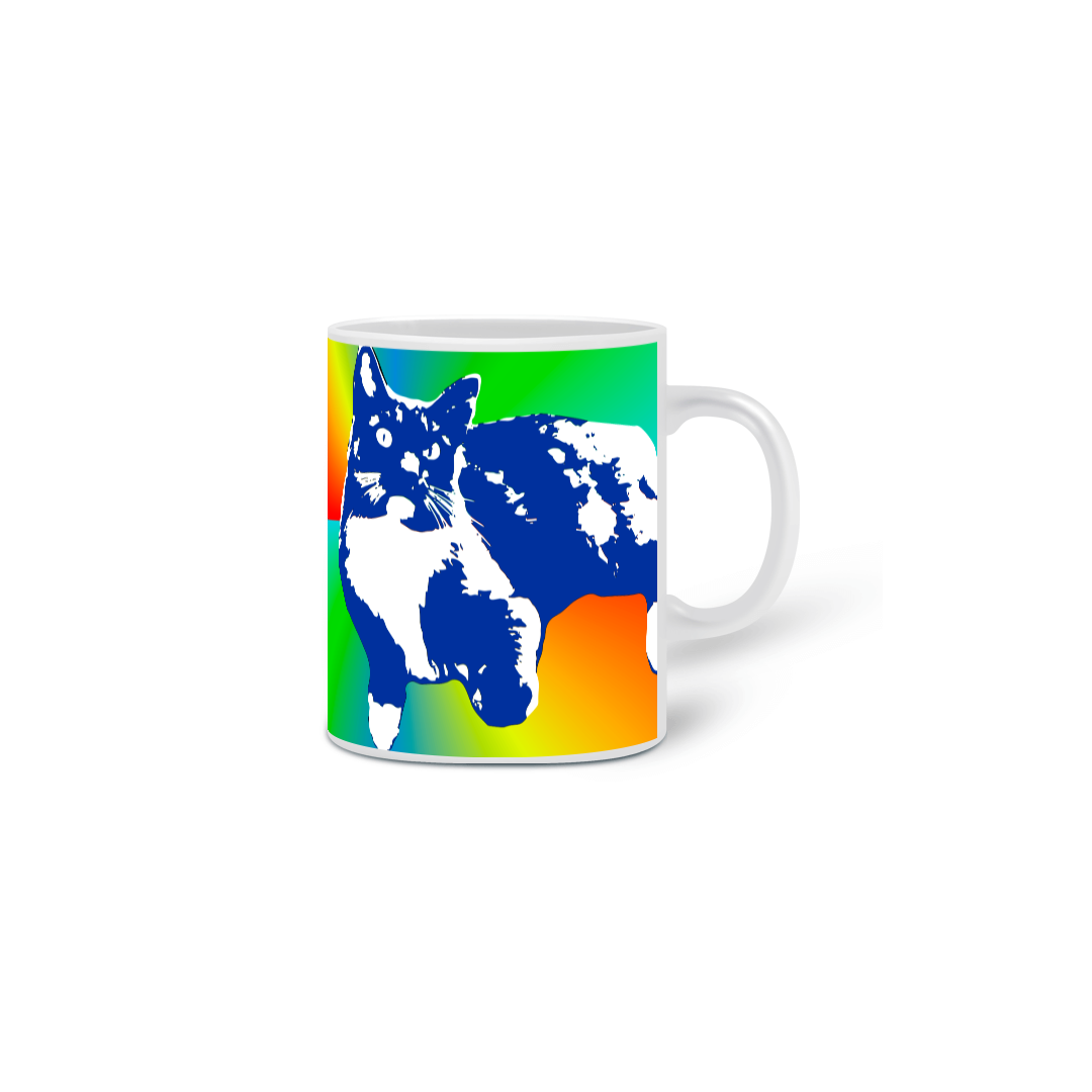 Caneca Zeus Pop Rainbow