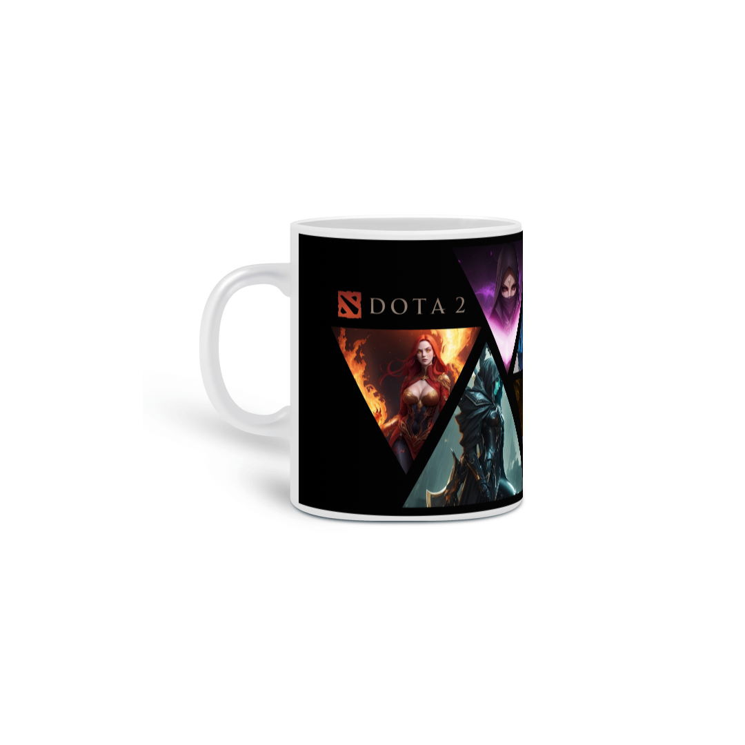Caneca Mosaico II Dota 2