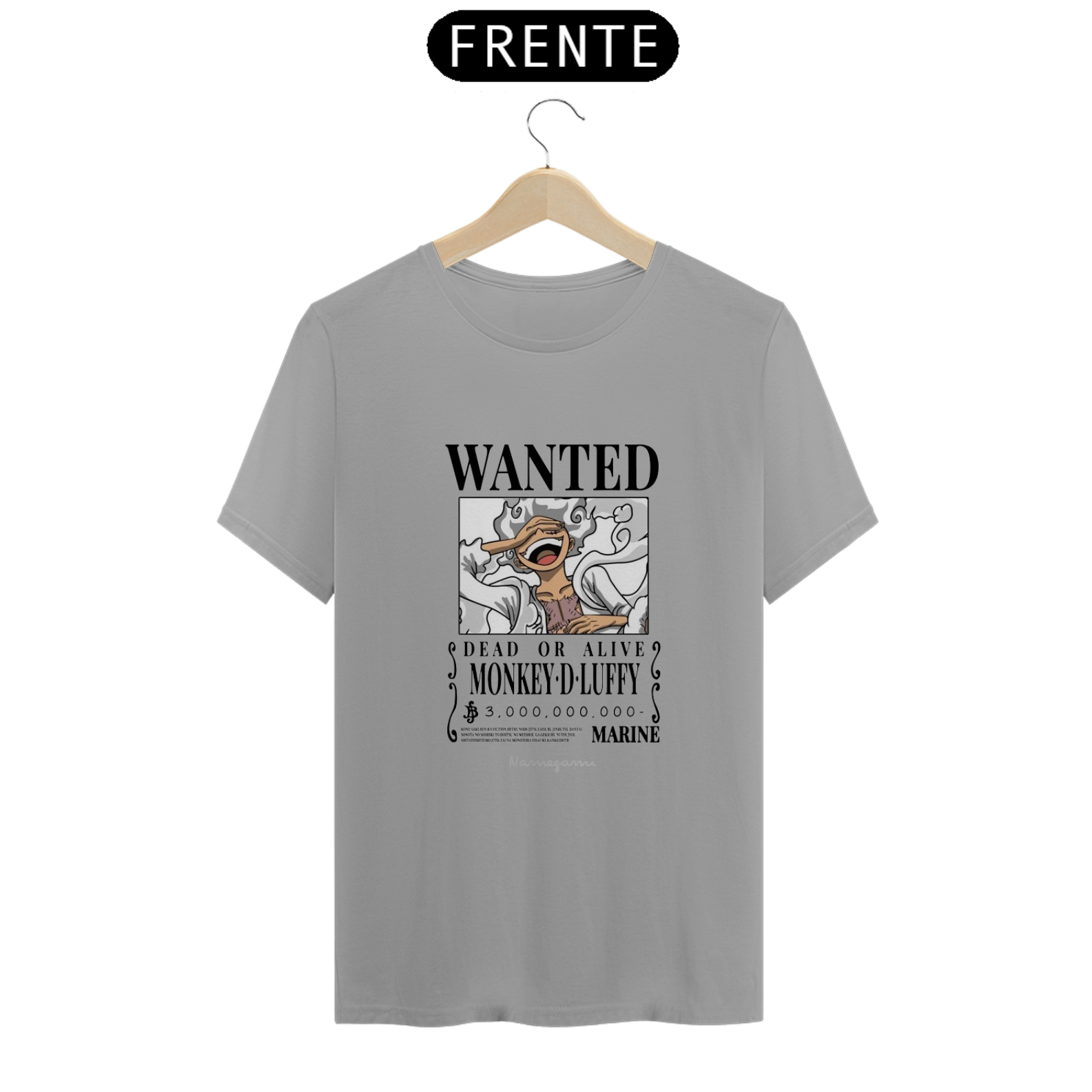 T-SHIRT LUFFY WANTED