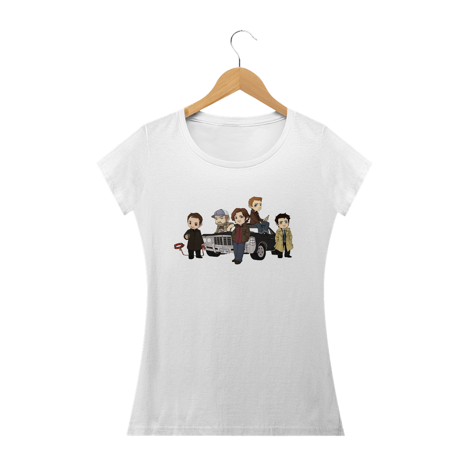 Nome do produto  Camiseta Feminina - Supernatural 