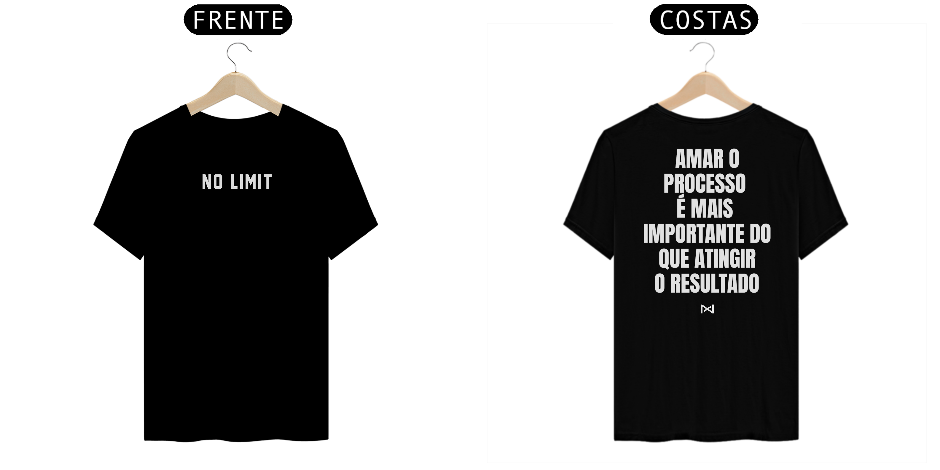 Camiseta Classic NOLIMIT Ame o Processo