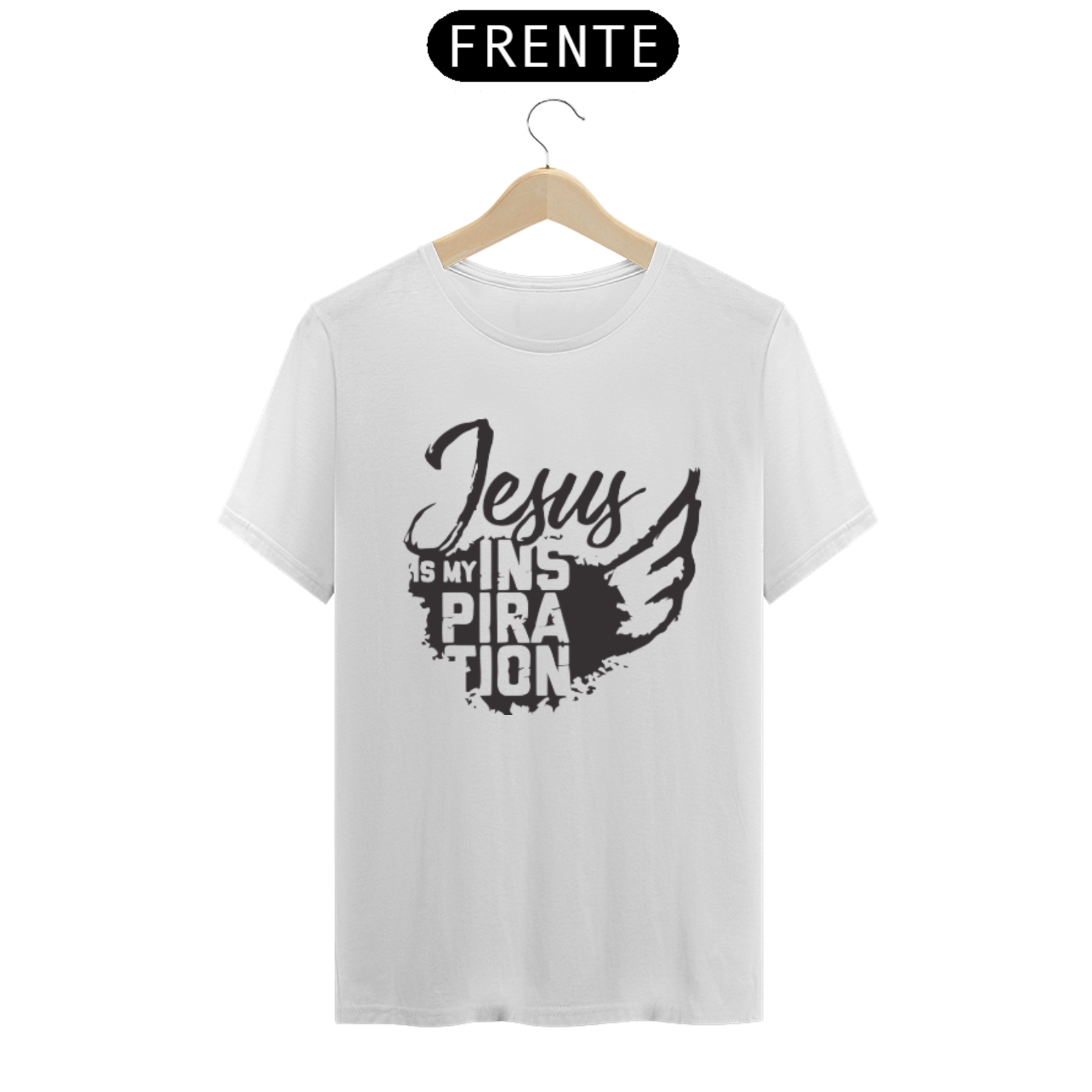 Camisa gospel - jesus é minha inspiração