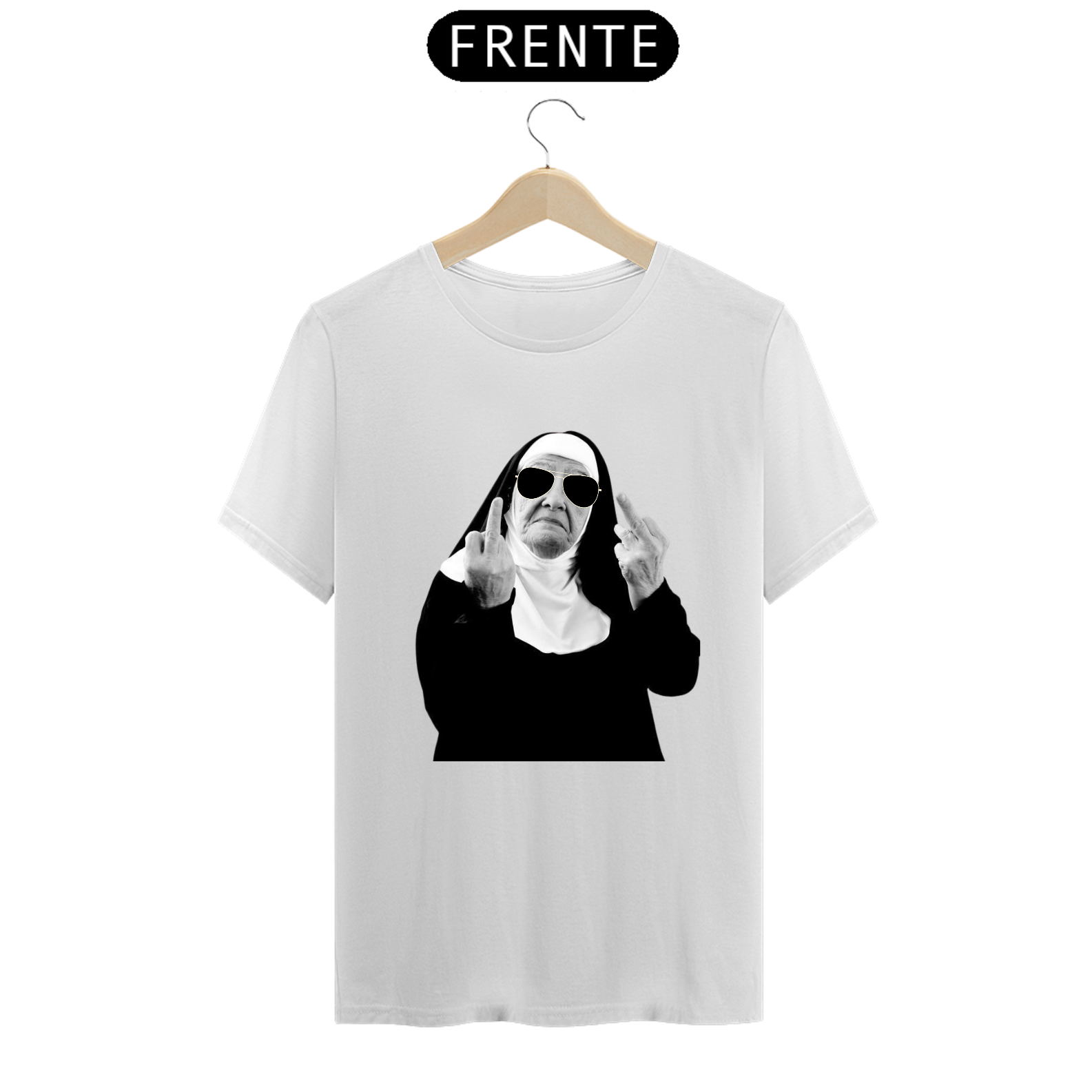 Camiseta Freira Óculos Escuros