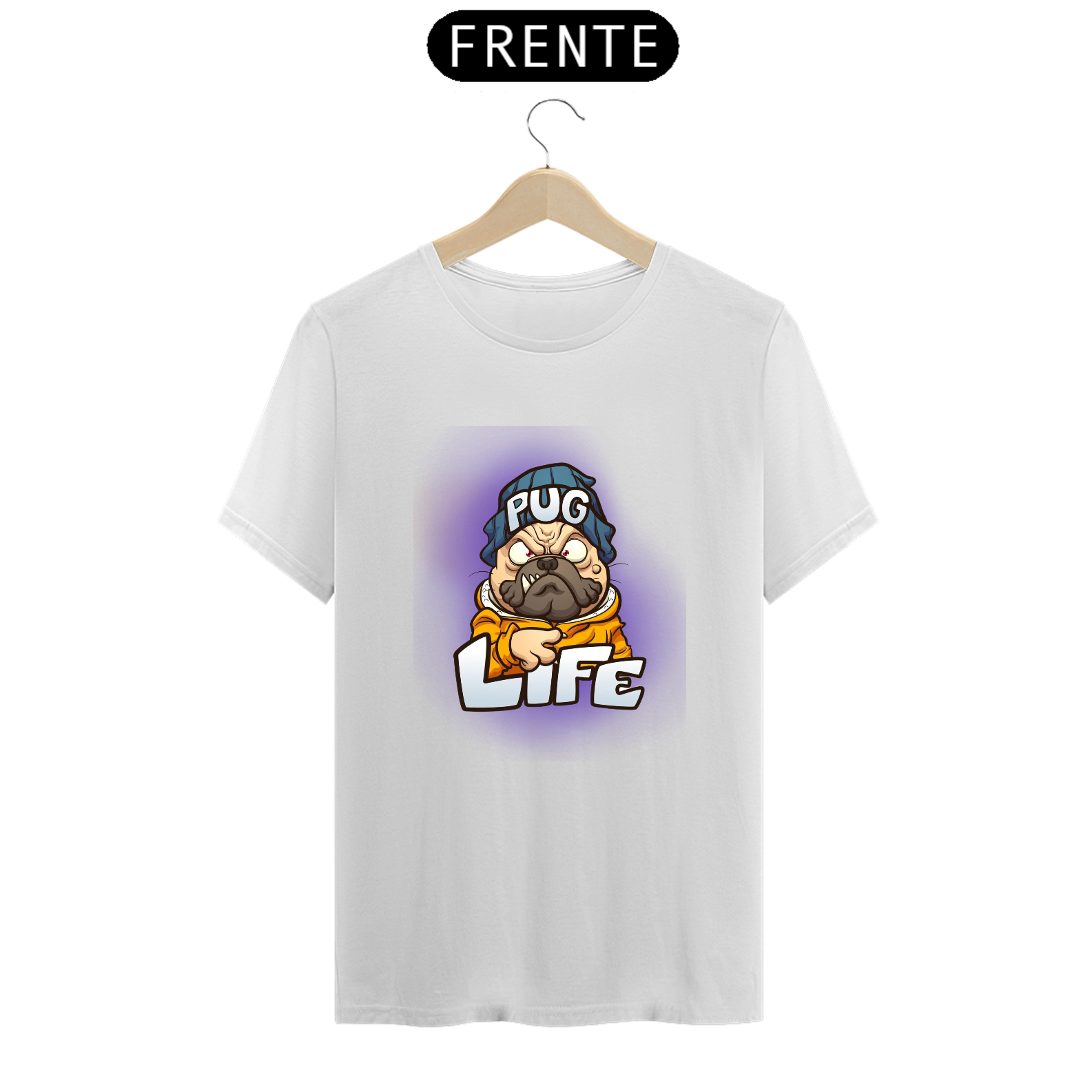 Camiseta Pug Life