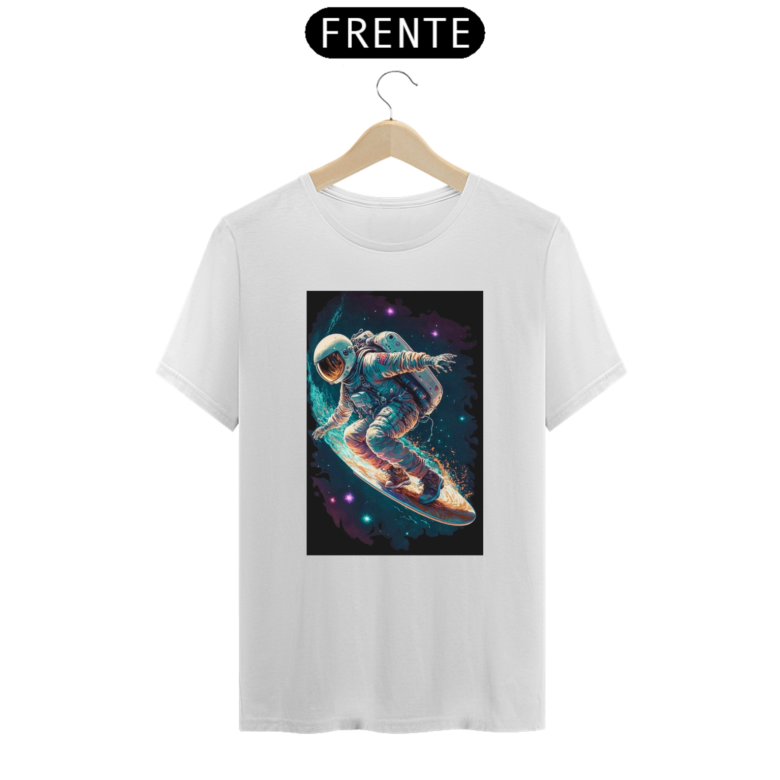 Camiseta Astronauta Surfista