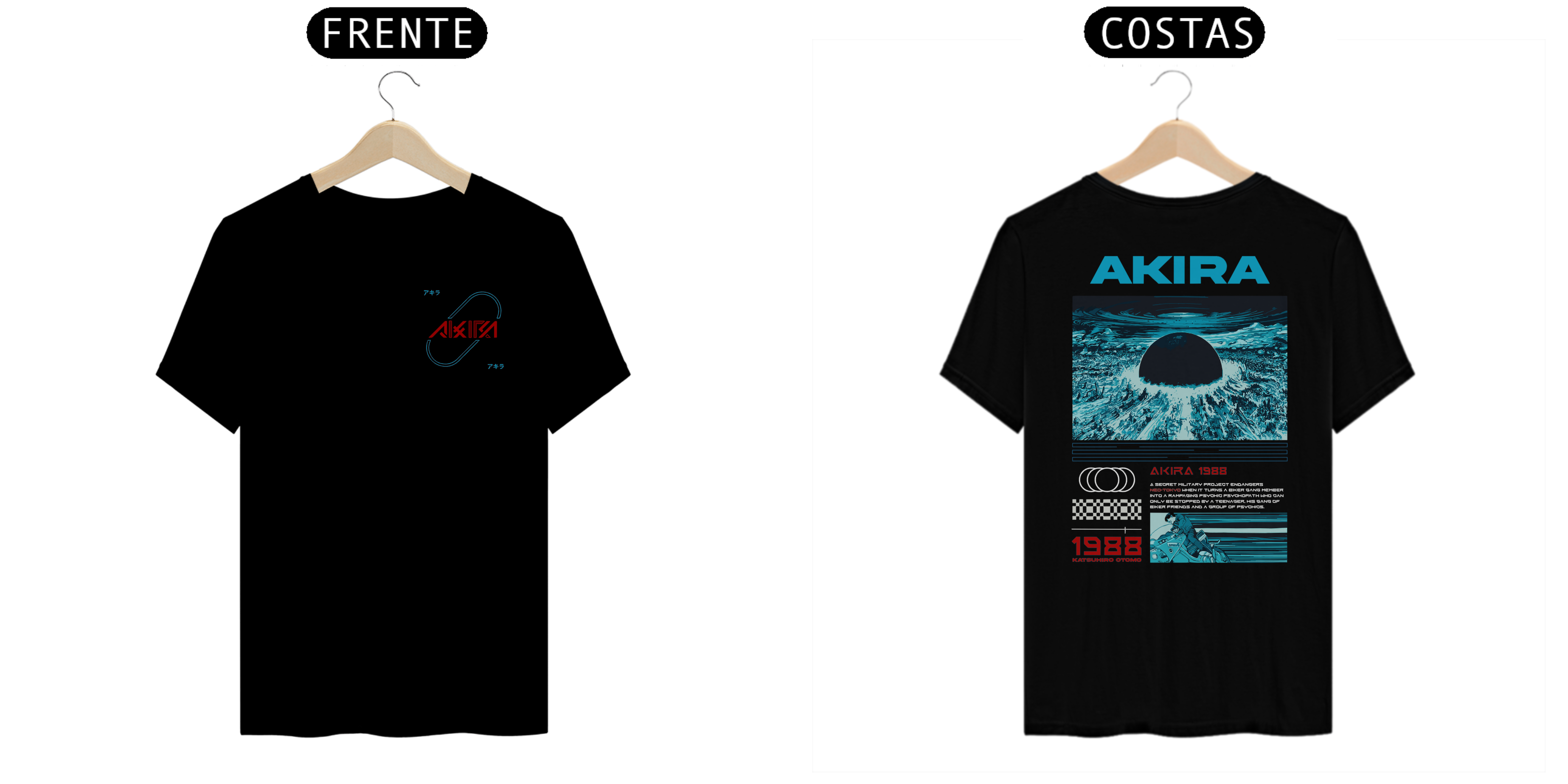 Camiseta Akira poster